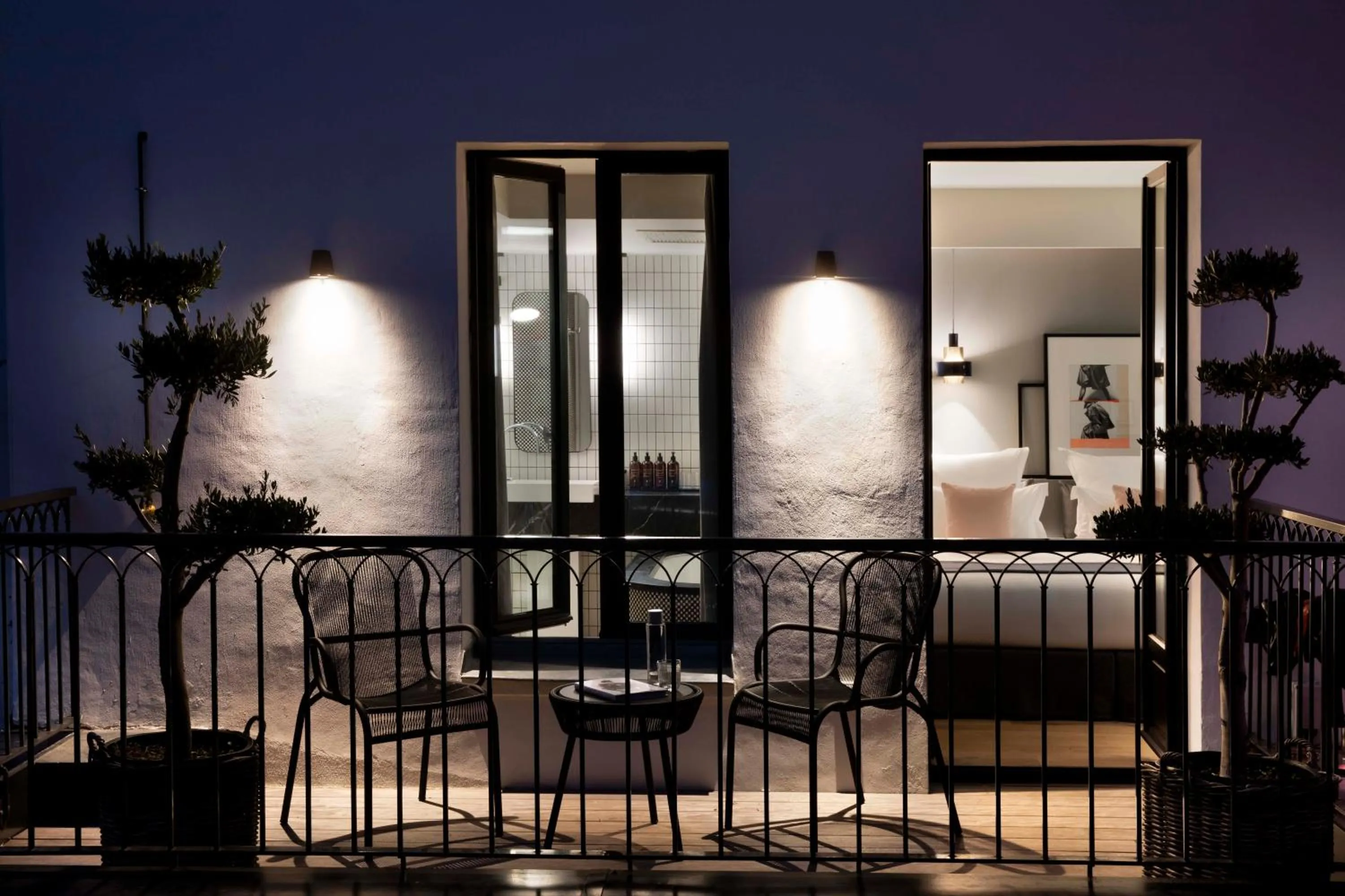 Balcony/Terrace in Maison ELLE Paris