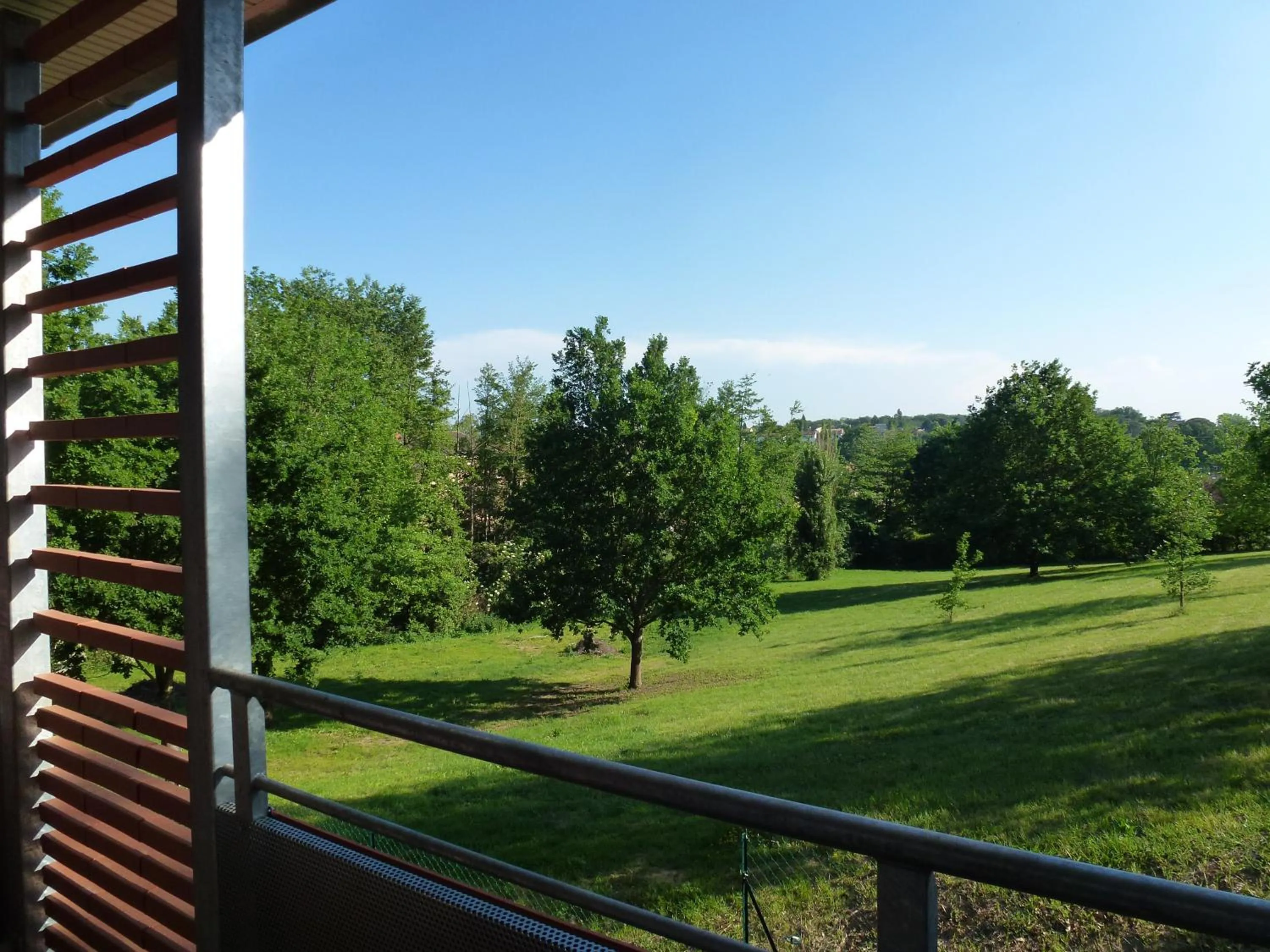 Garden view in Résidence Saint Clair