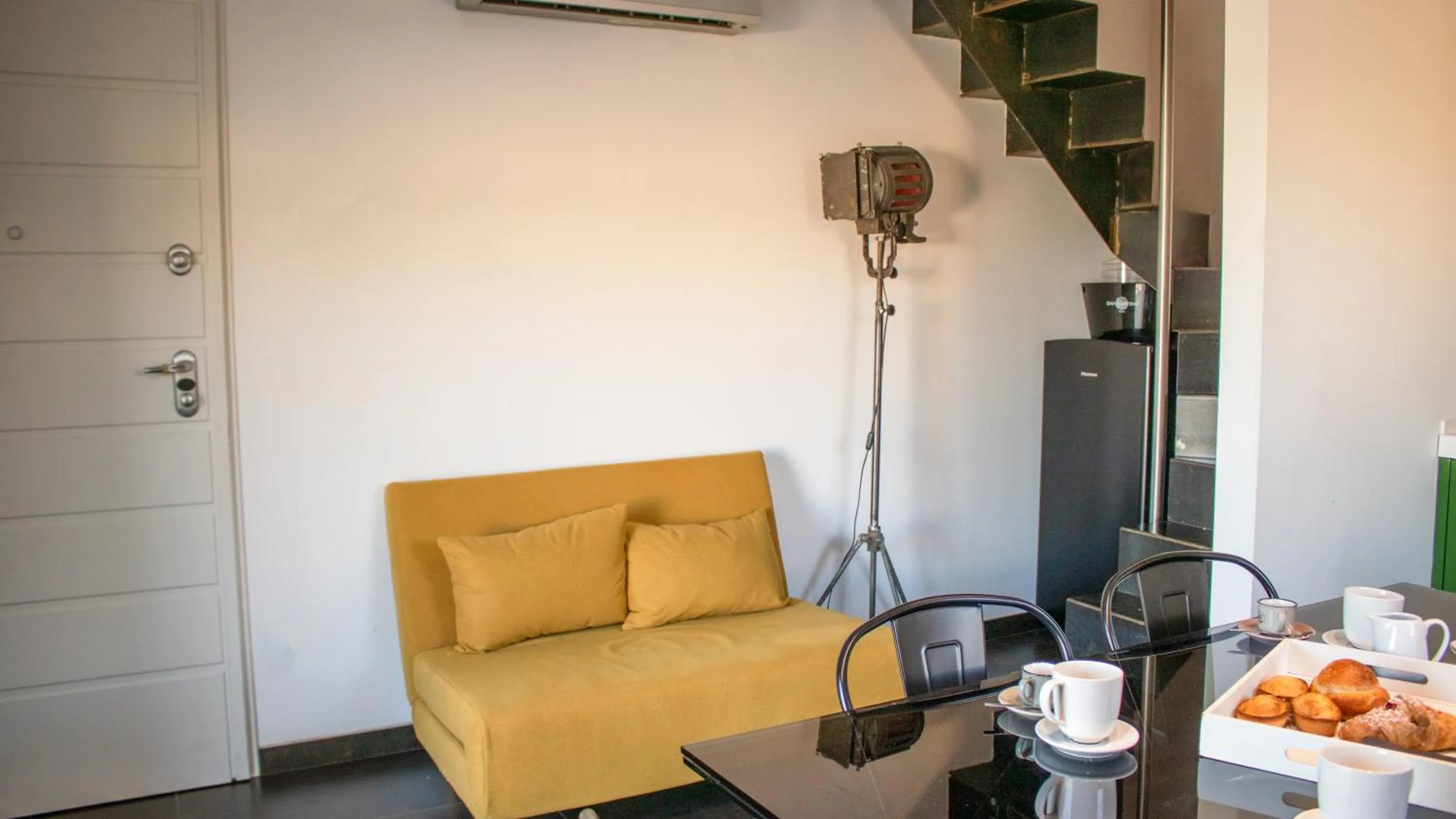 Dining area in Apollo Suites