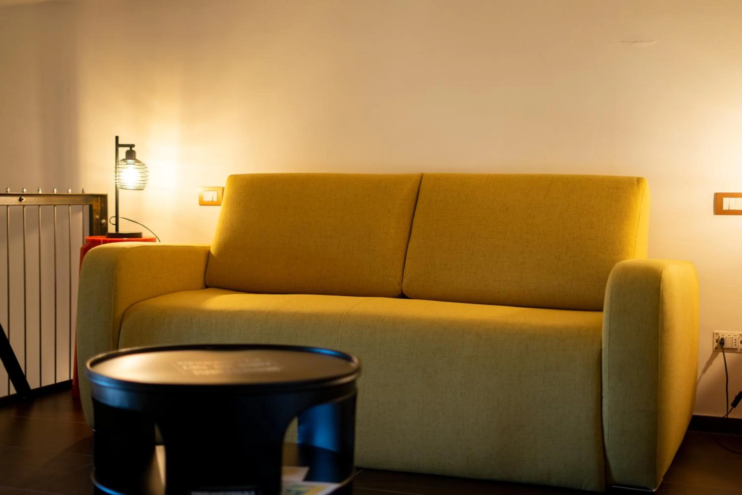 Living room in Apollo Suites