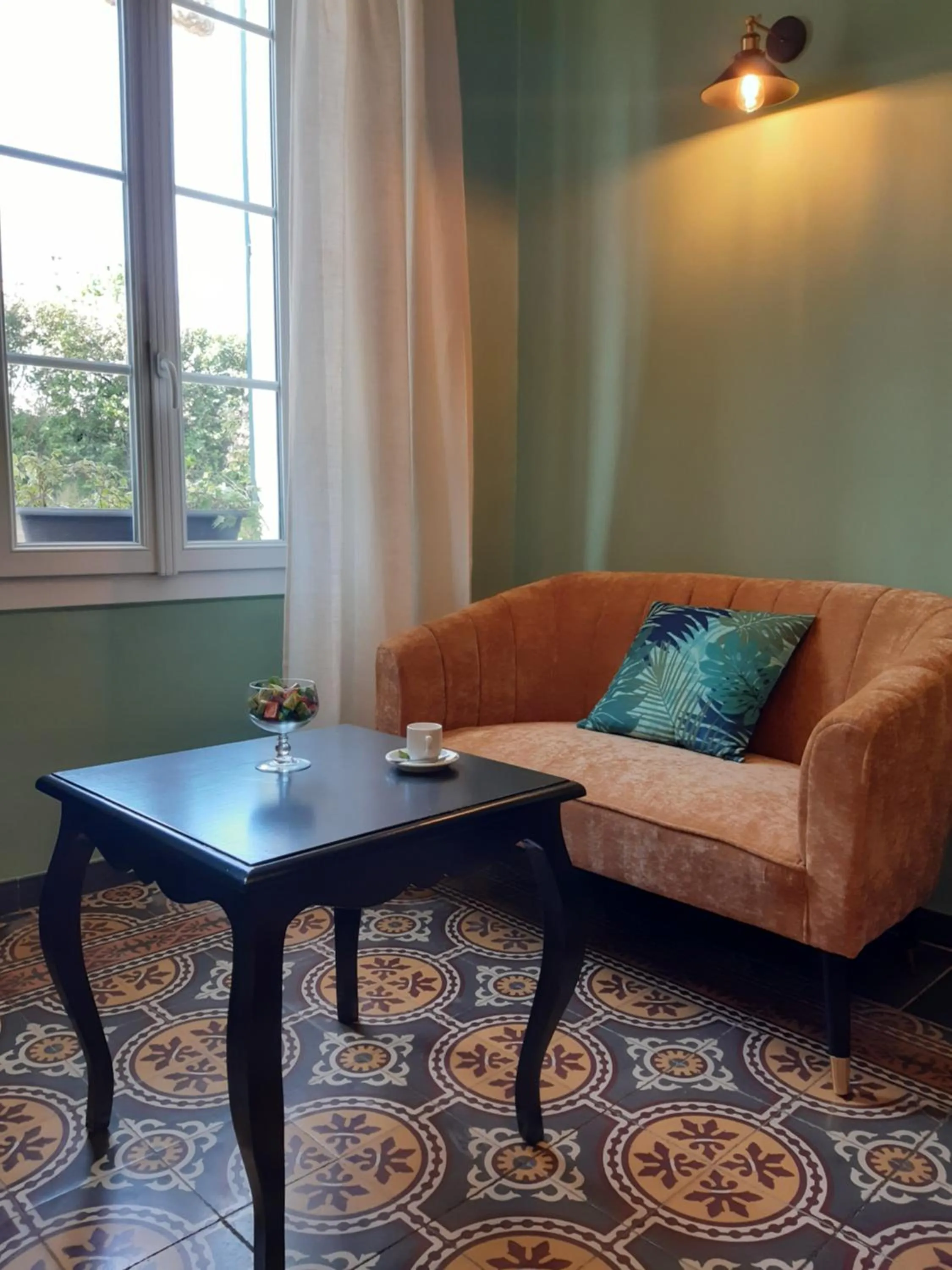 Living room in Hôtel Restaurant Notre Dame