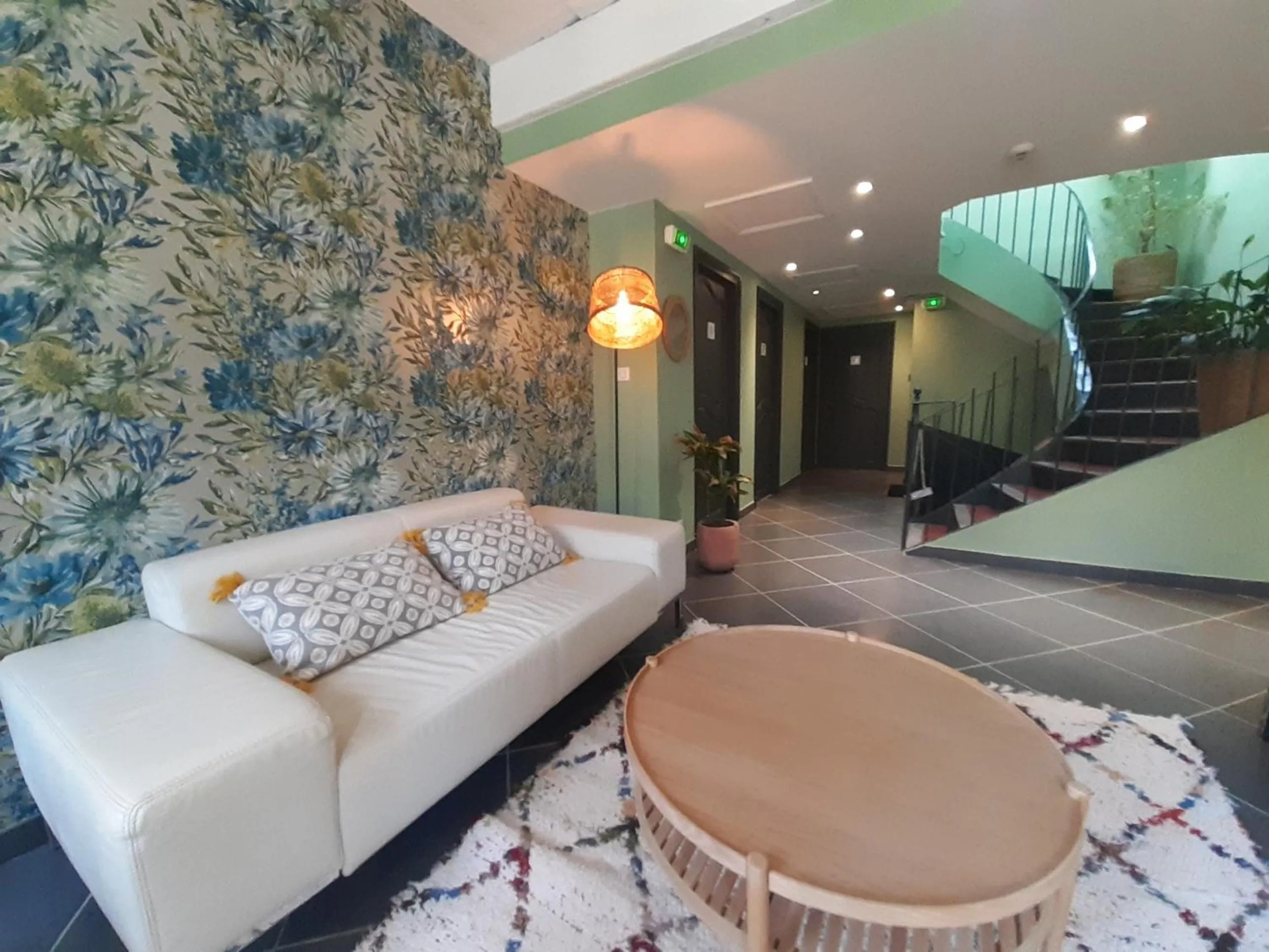 Living room in Hôtel Restaurant Notre Dame