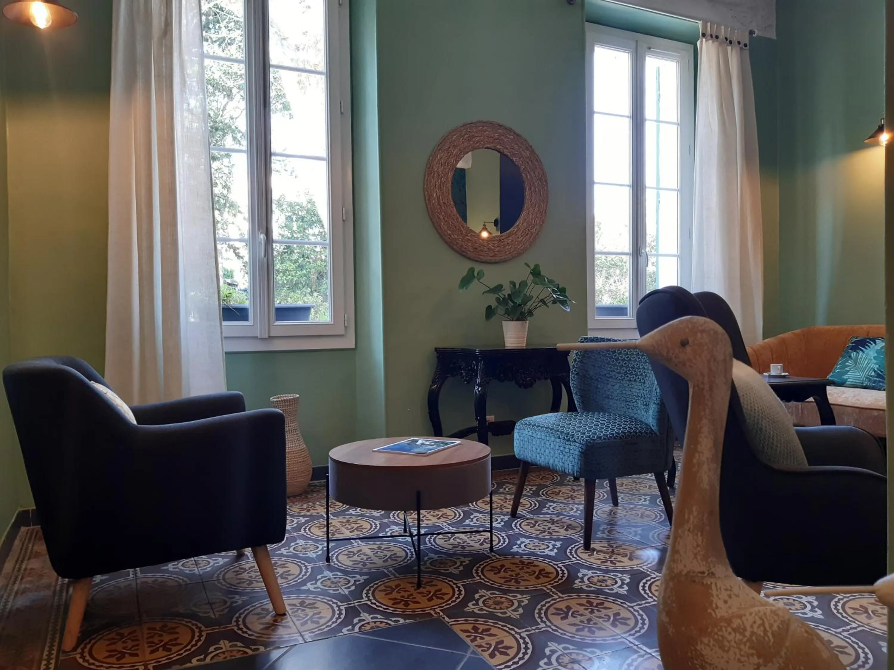 Living room in Hôtel Restaurant Notre Dame