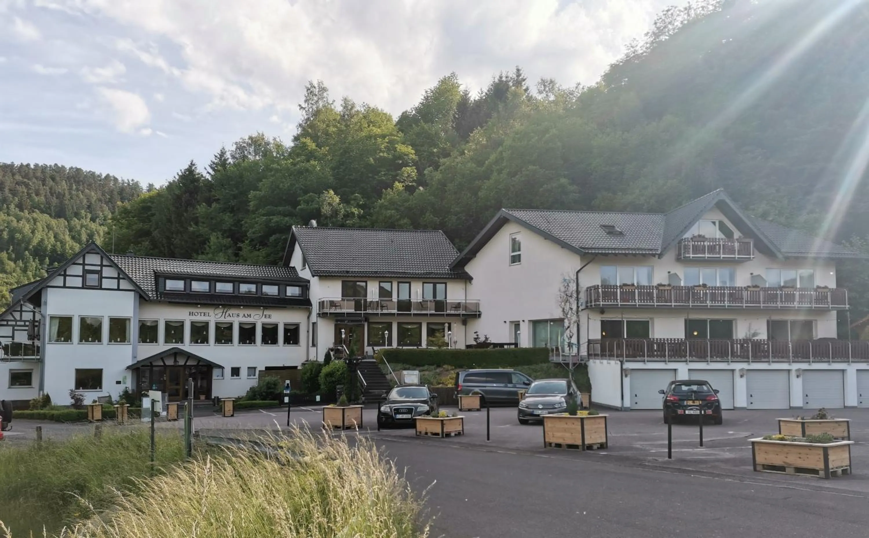 Property building in Hotel Haus am See