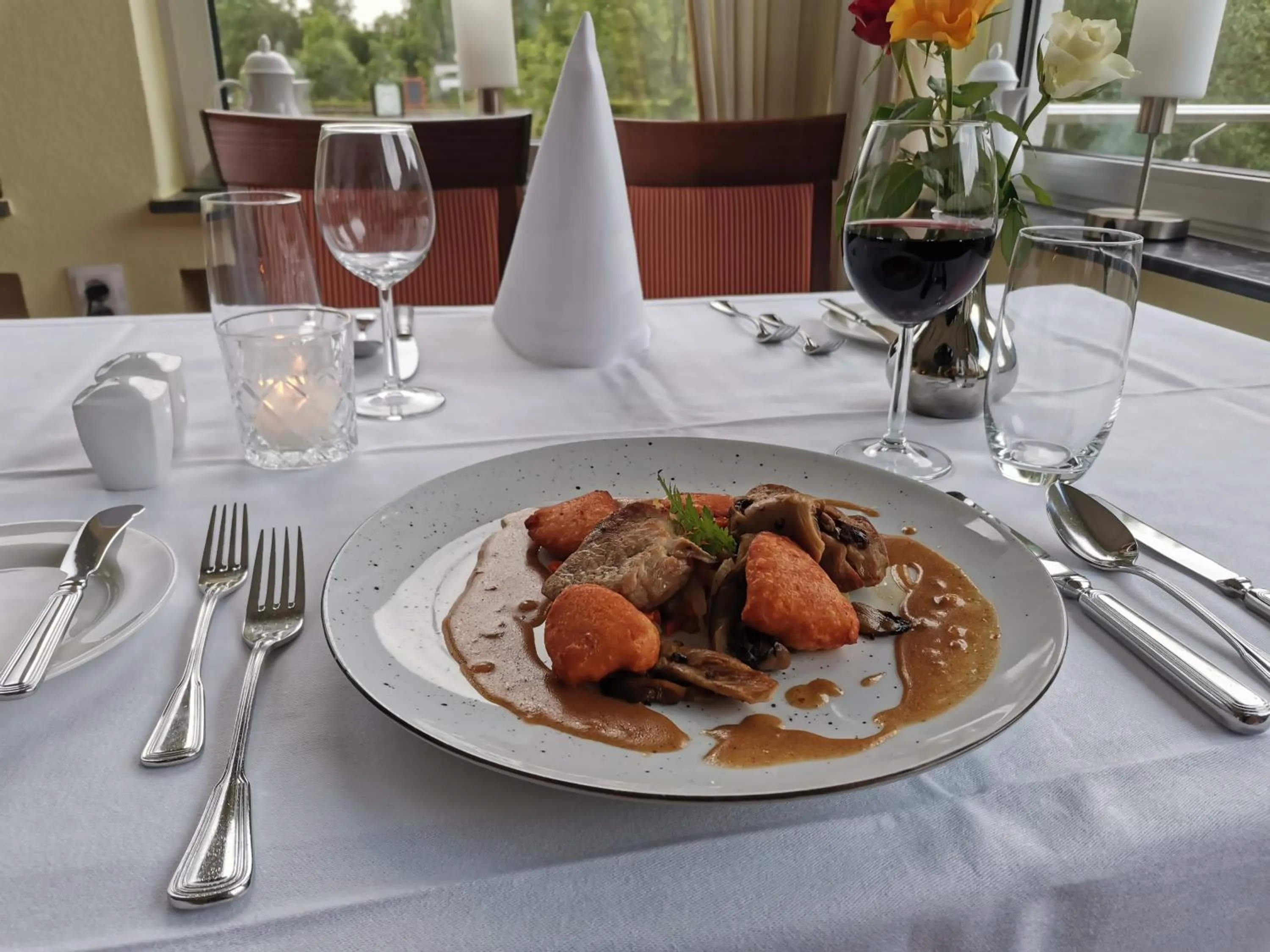 Food and drinks in Hotel Haus am See