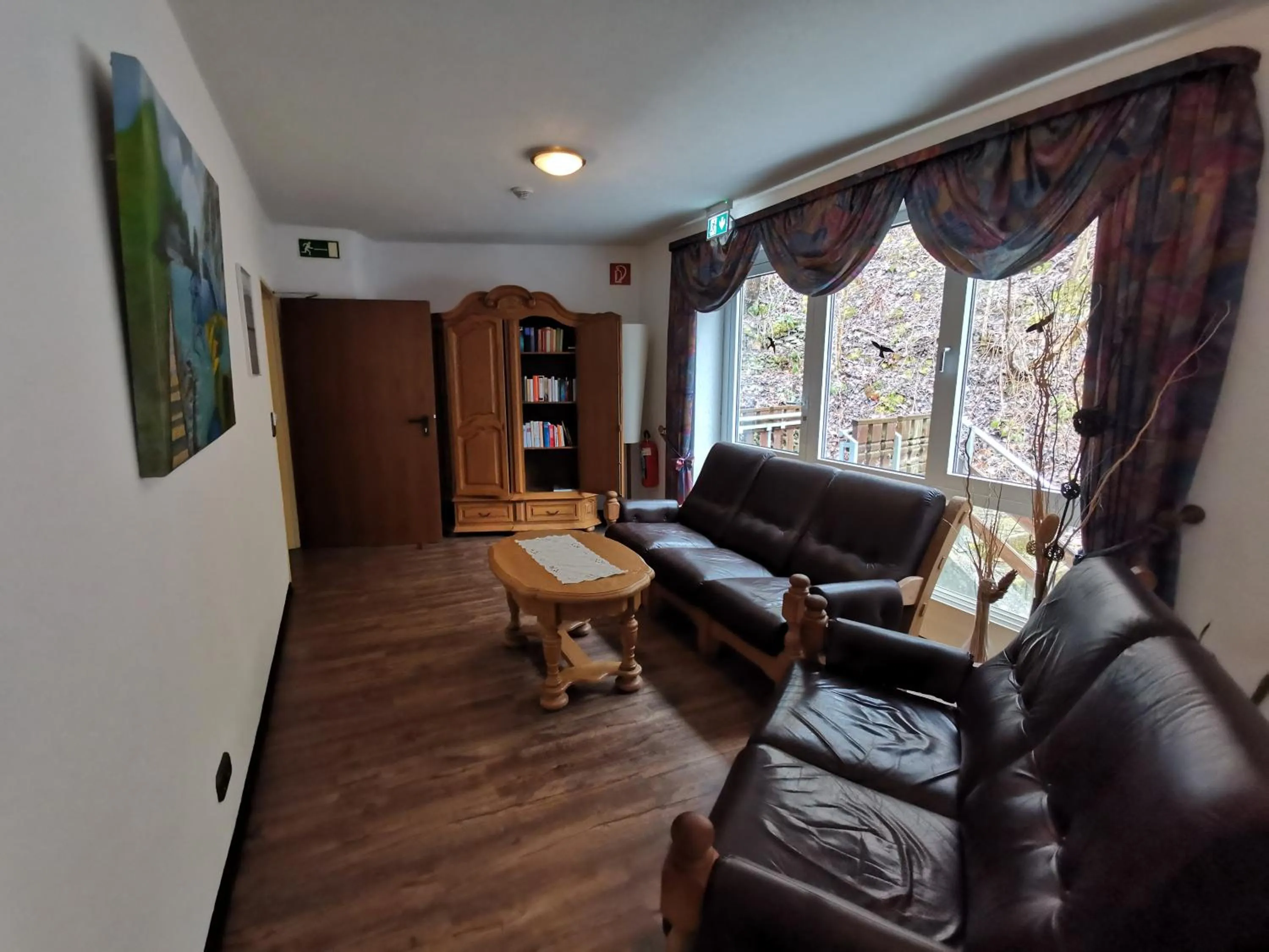 Seating area in Hotel Haus am See