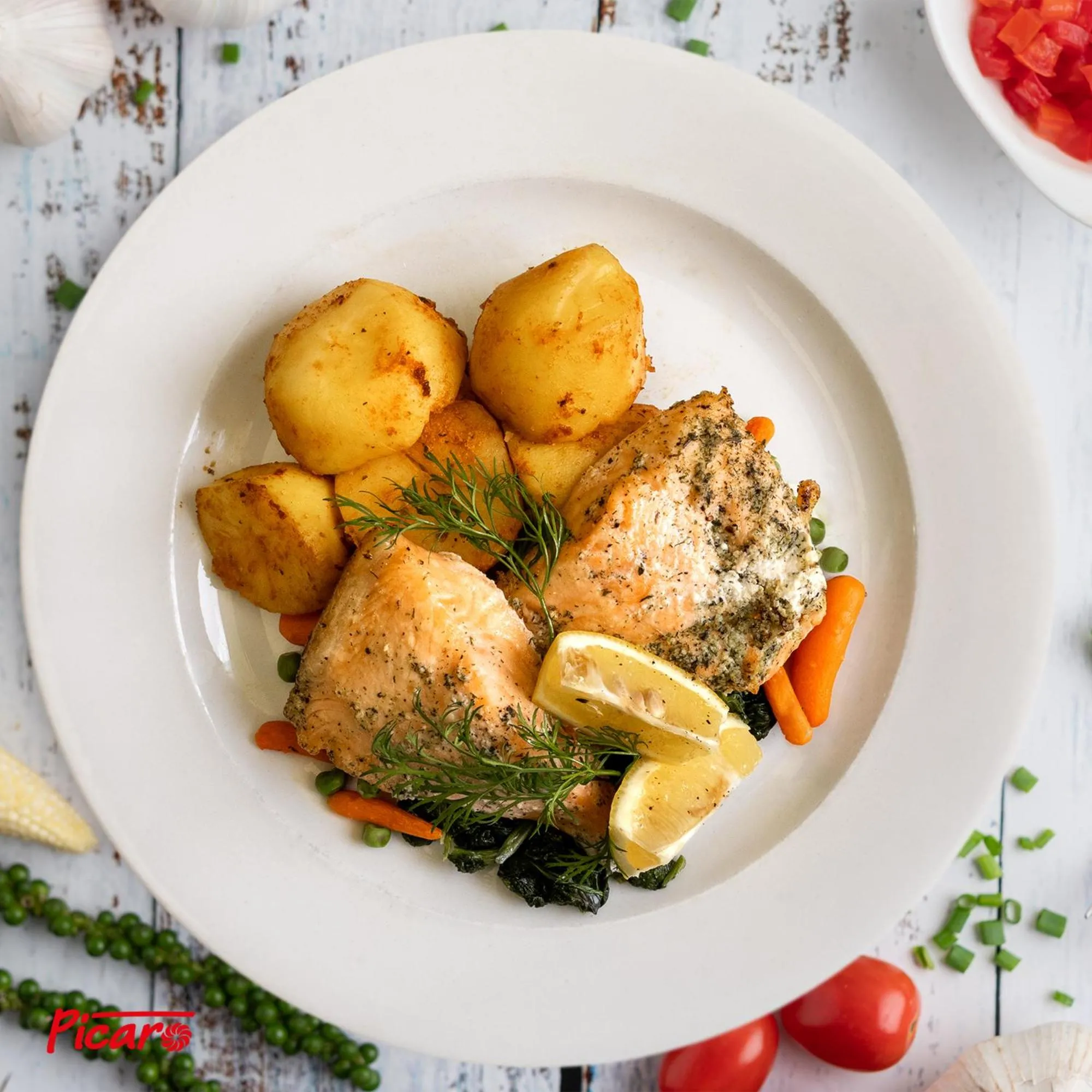 Food and drinks in Hotel Picaro Żarska Wieś Północ A4 kierunek Niemcy