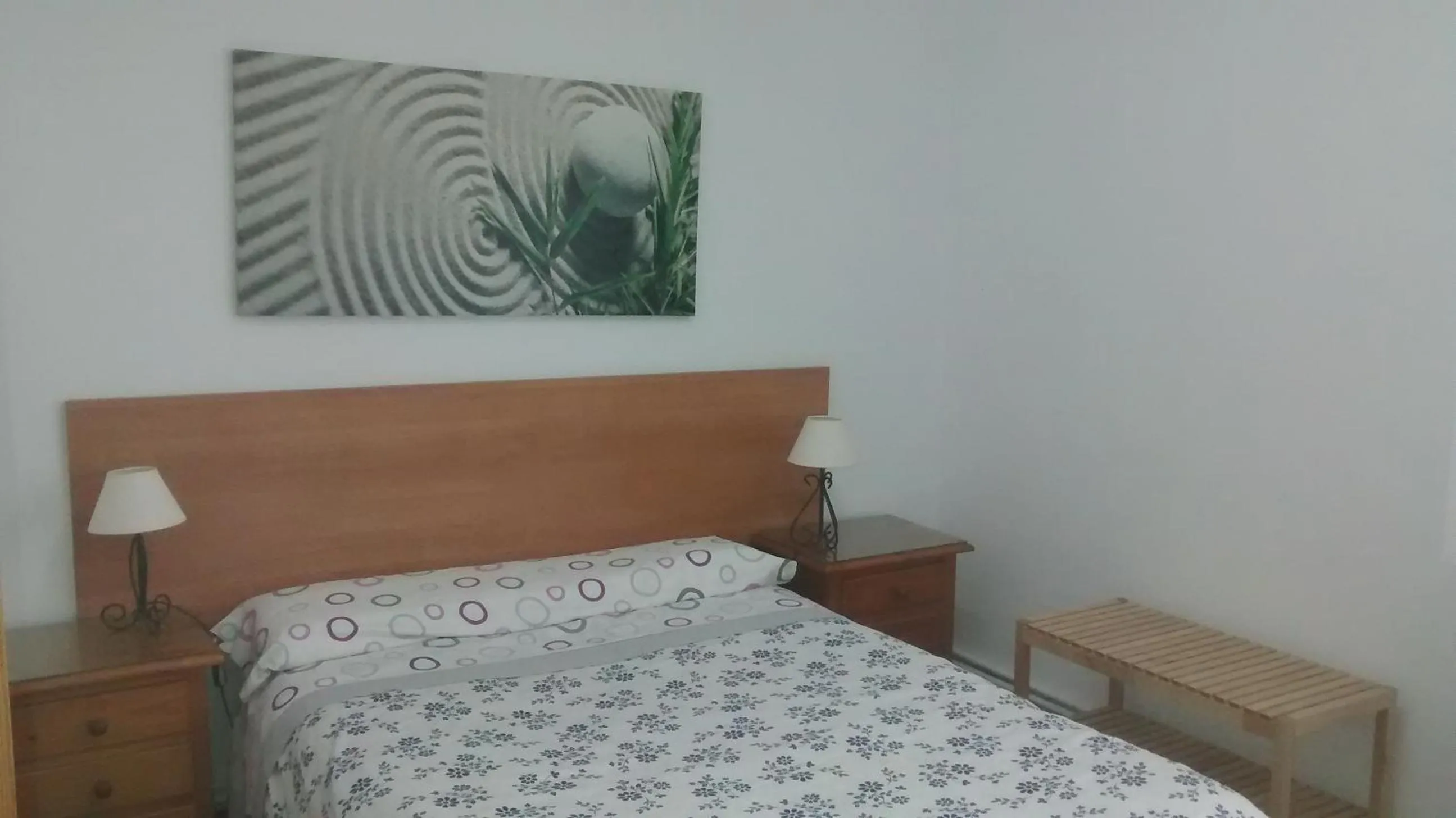 Bed in Pension Santa Rita