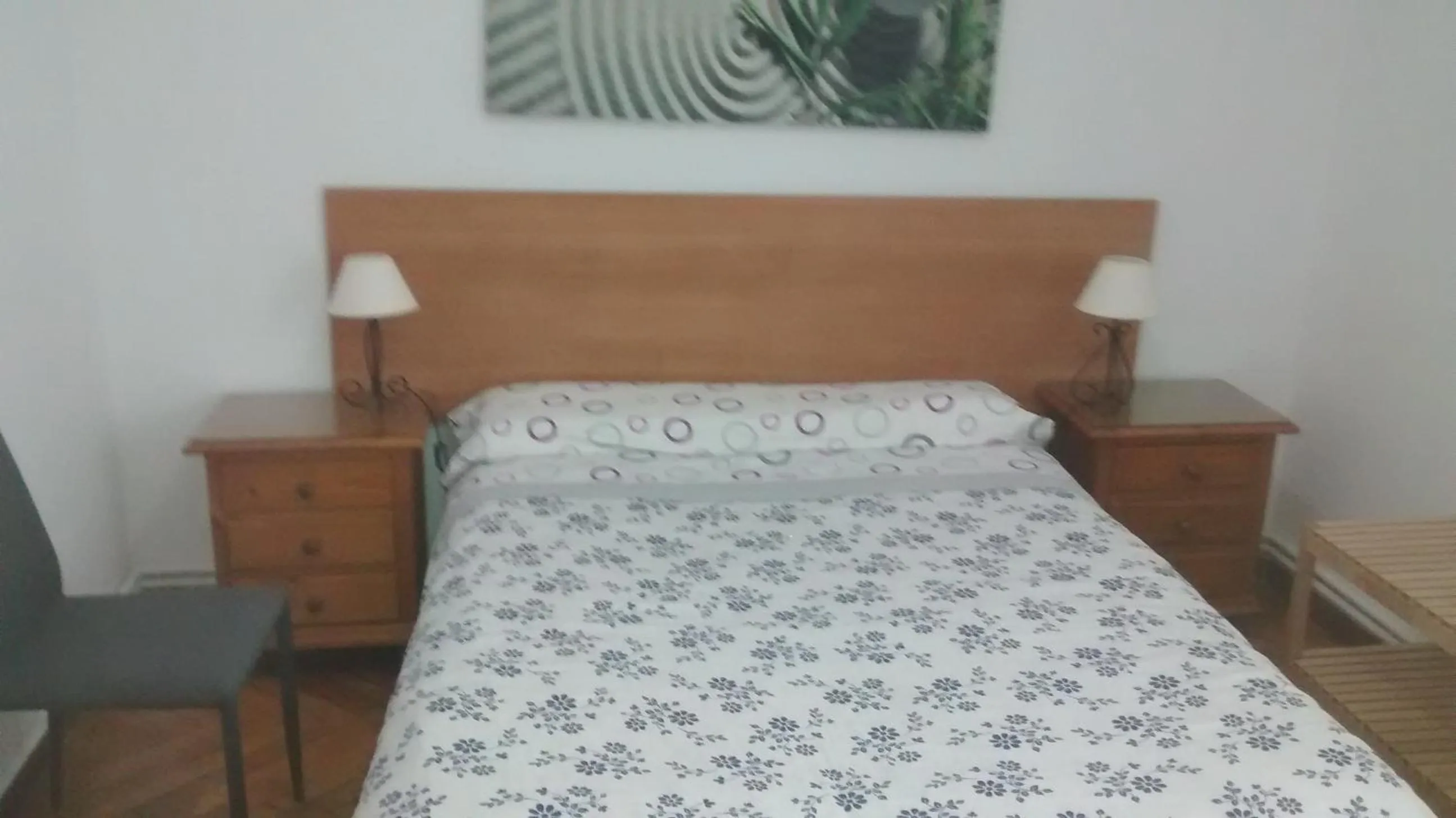 Bed in Pension Santa Rita