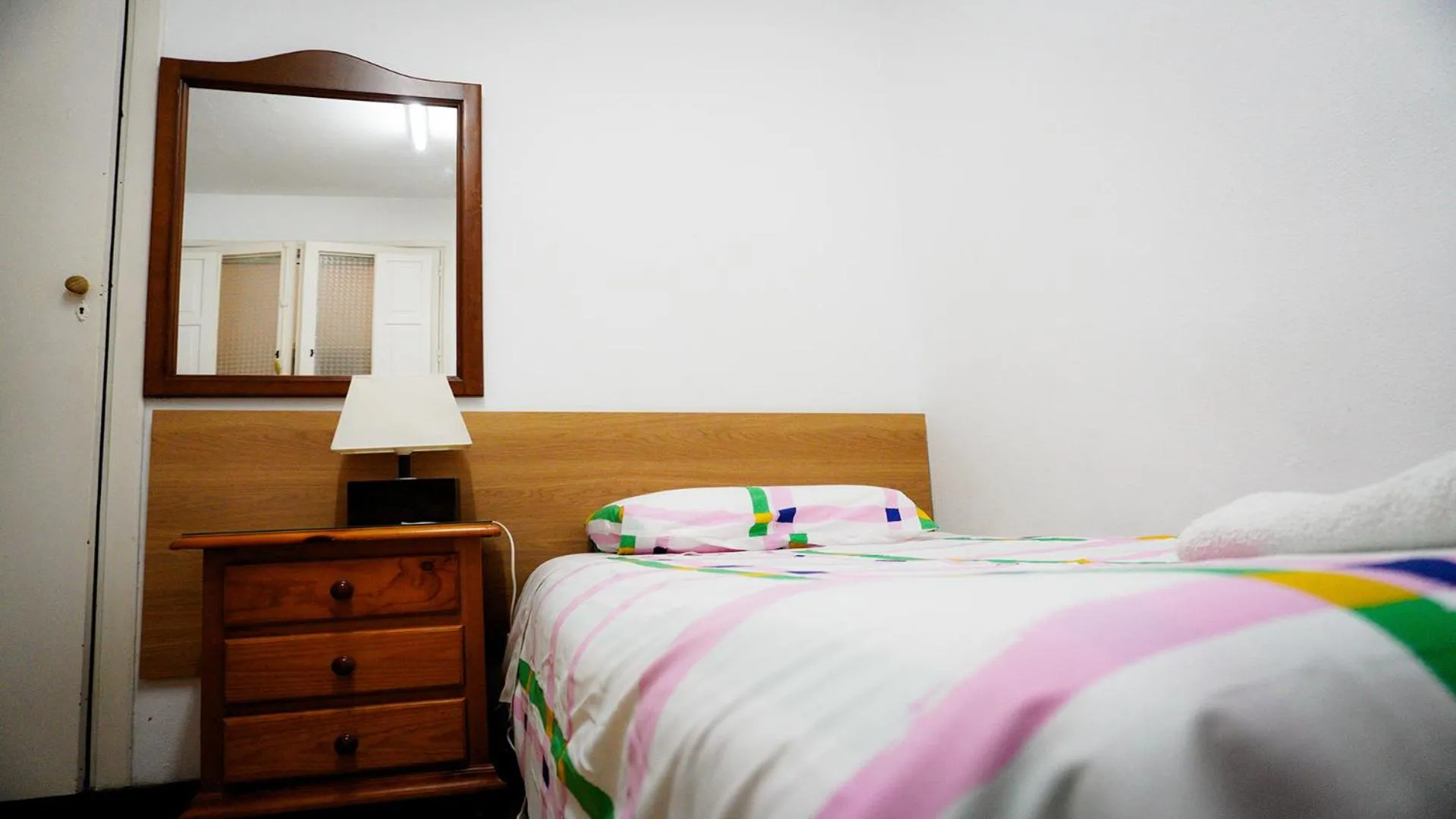 Bed in Pension Santa Rita