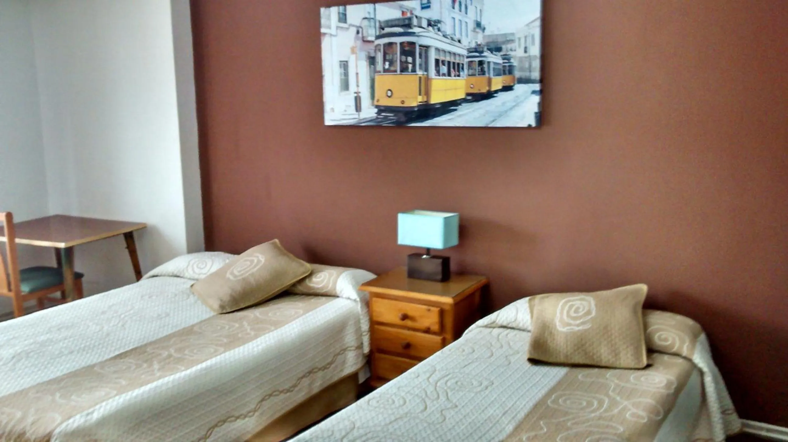 Bed in Pension Santa Rita