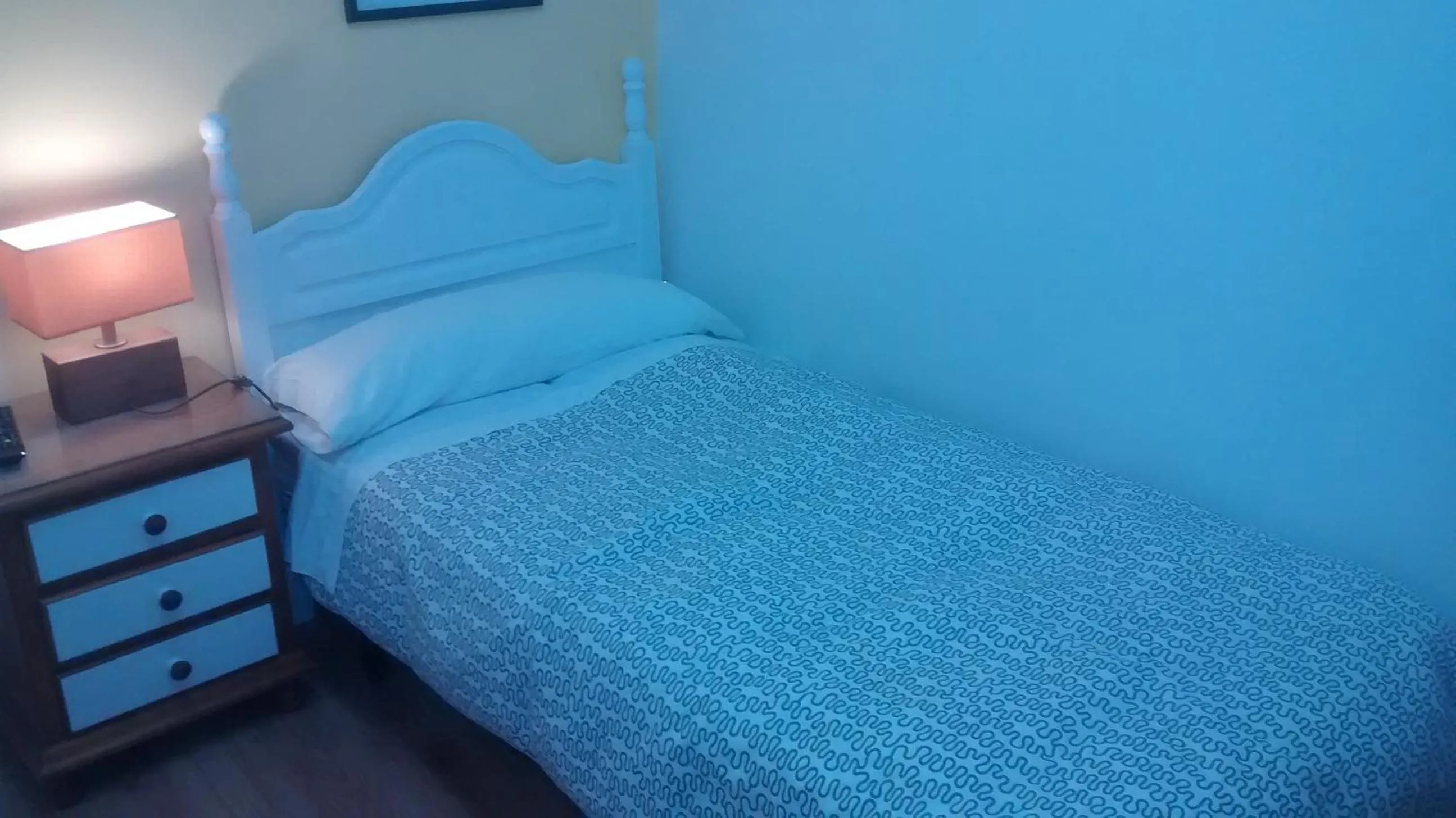 Bed in Pension Santa Rita