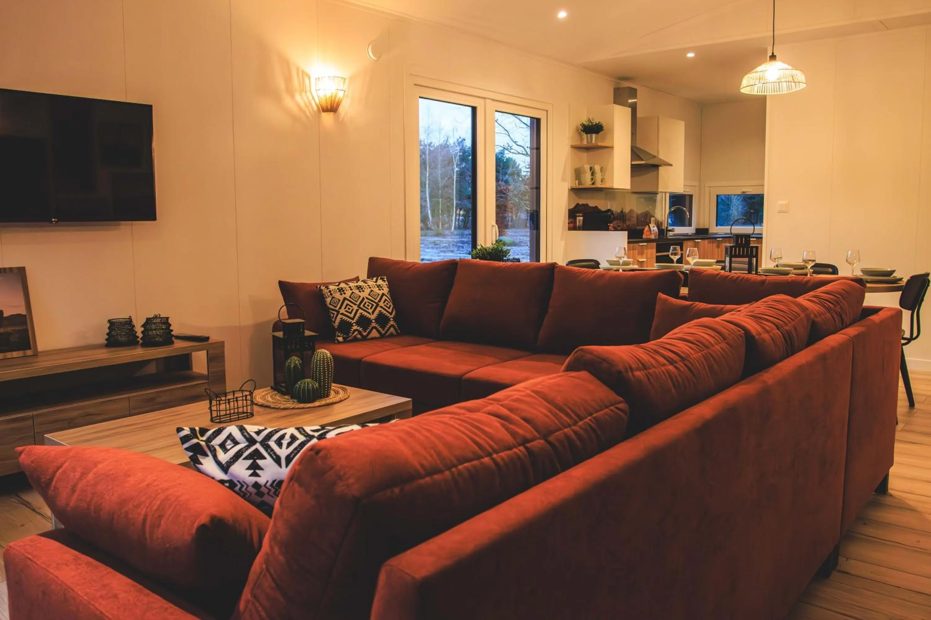 Living room in Vakantiepark Slagharen