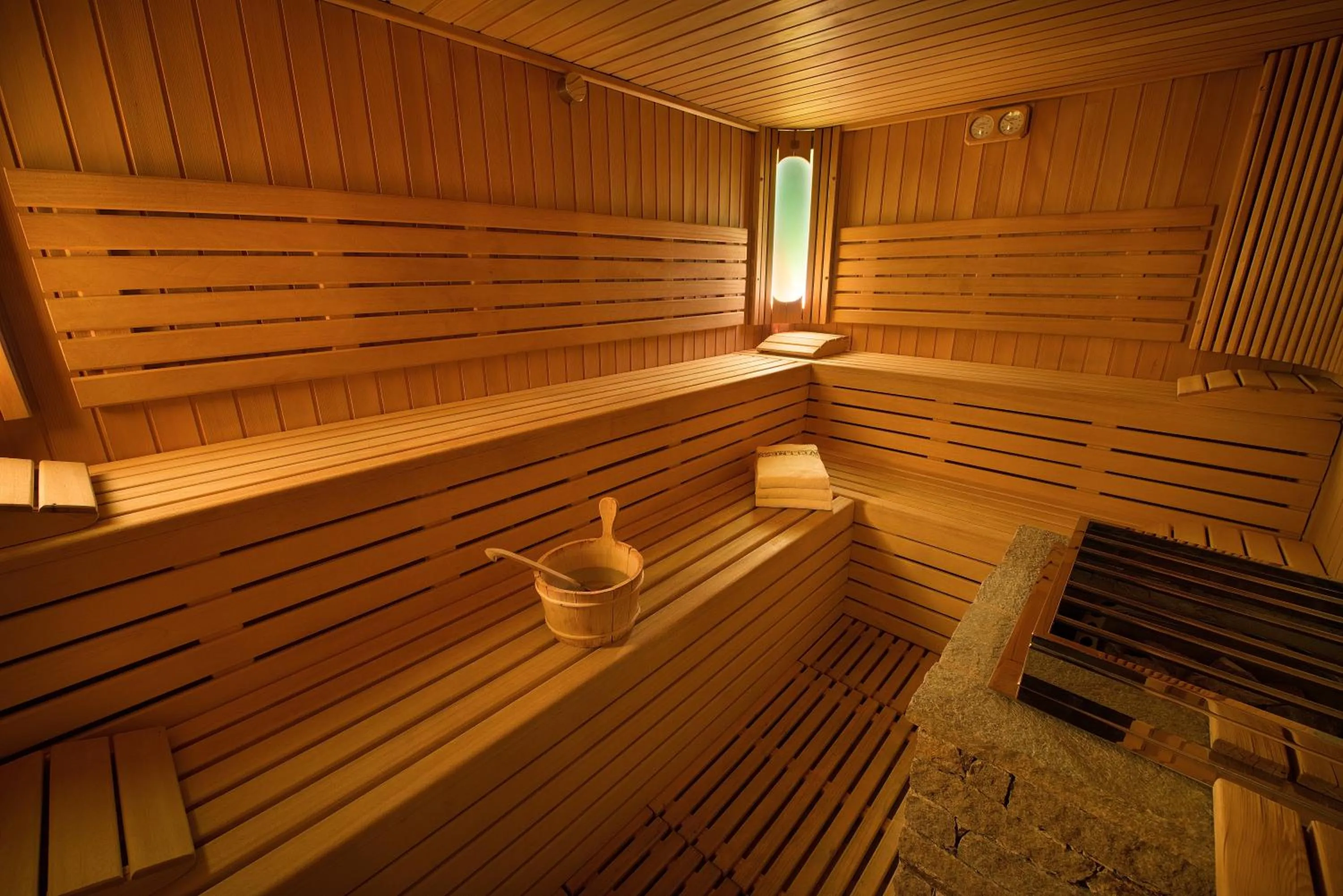 Sauna in Hotel Crosal