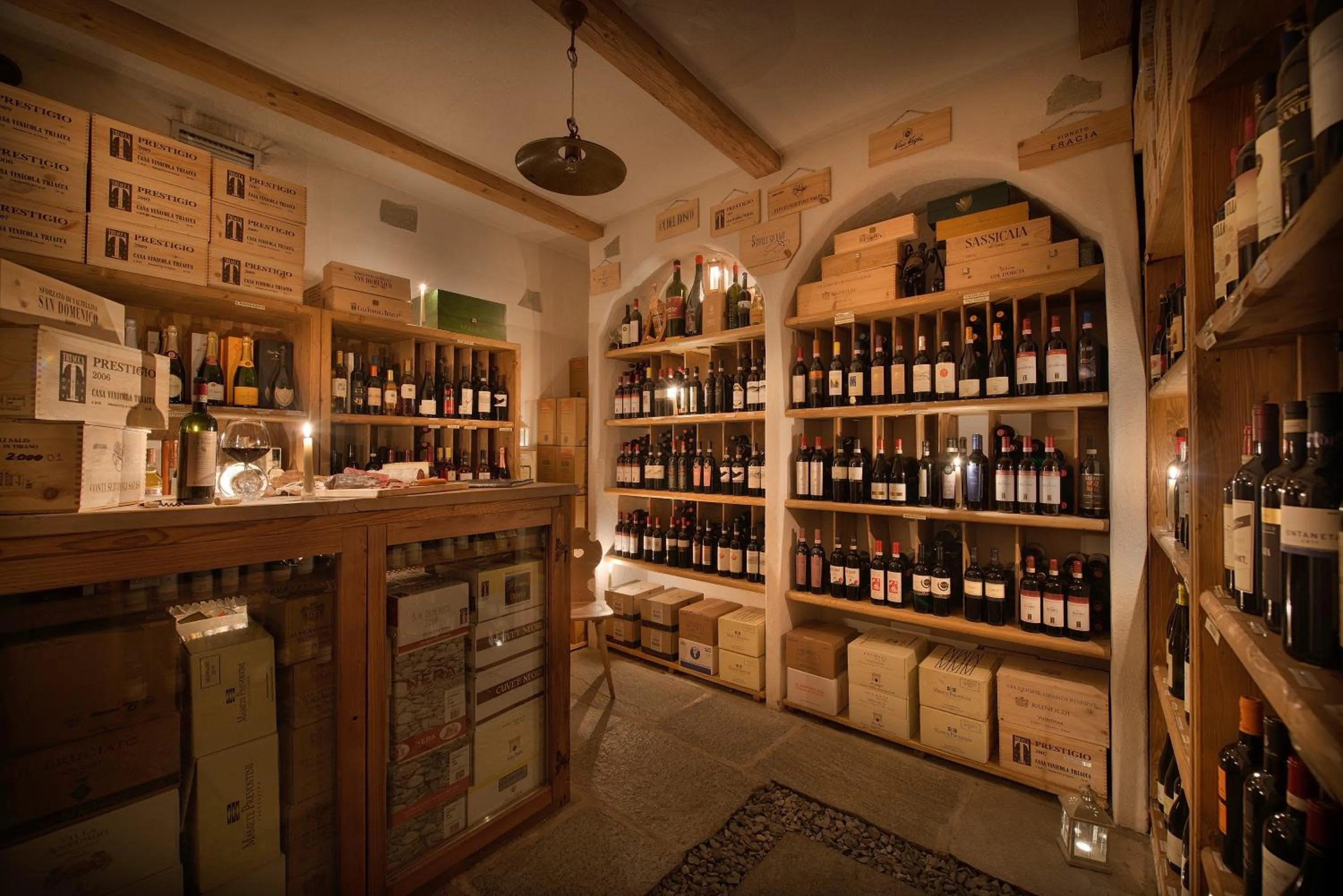 Alcoholic drinks in Hotel Crosal