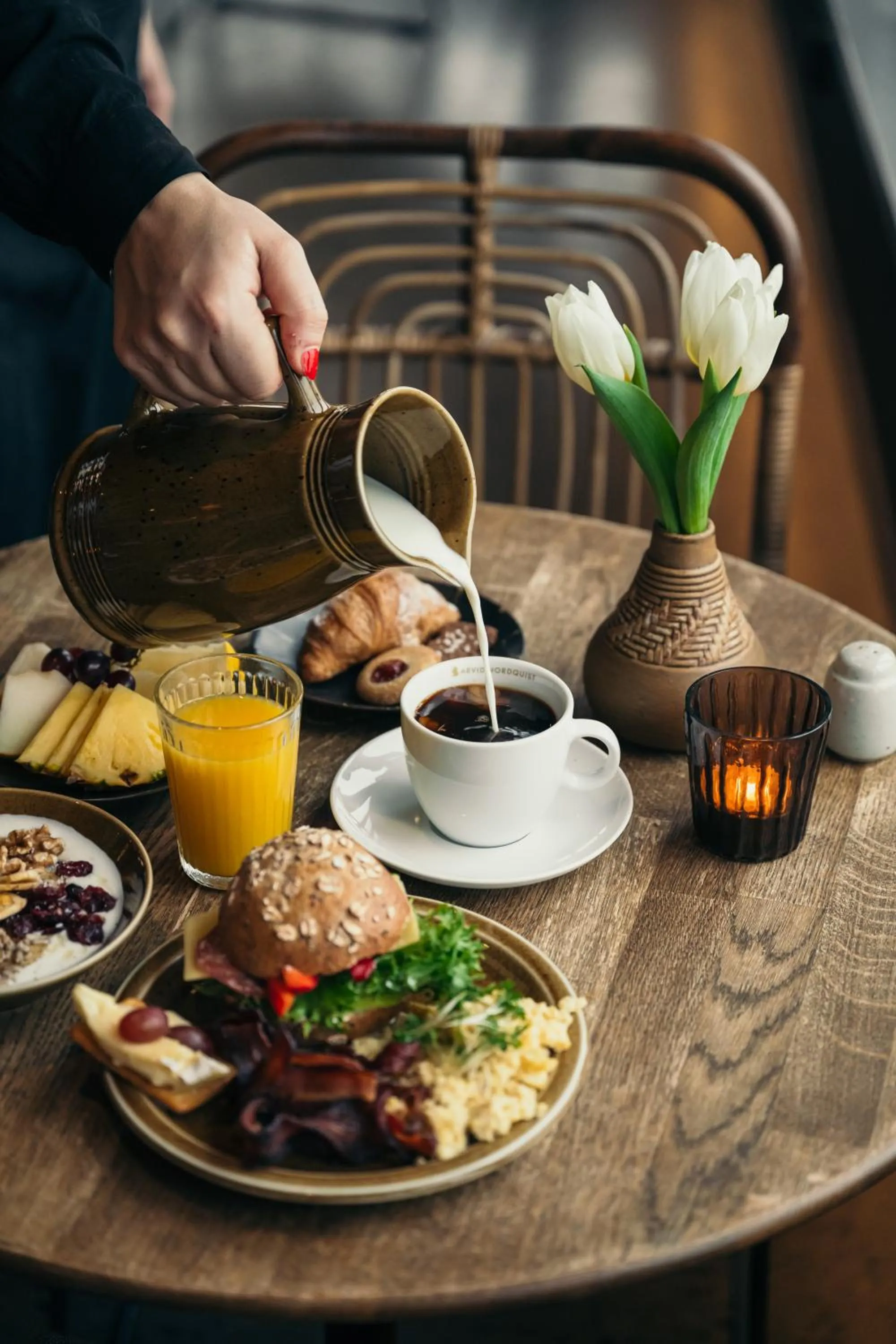 Breakfast in Ocean Hotel