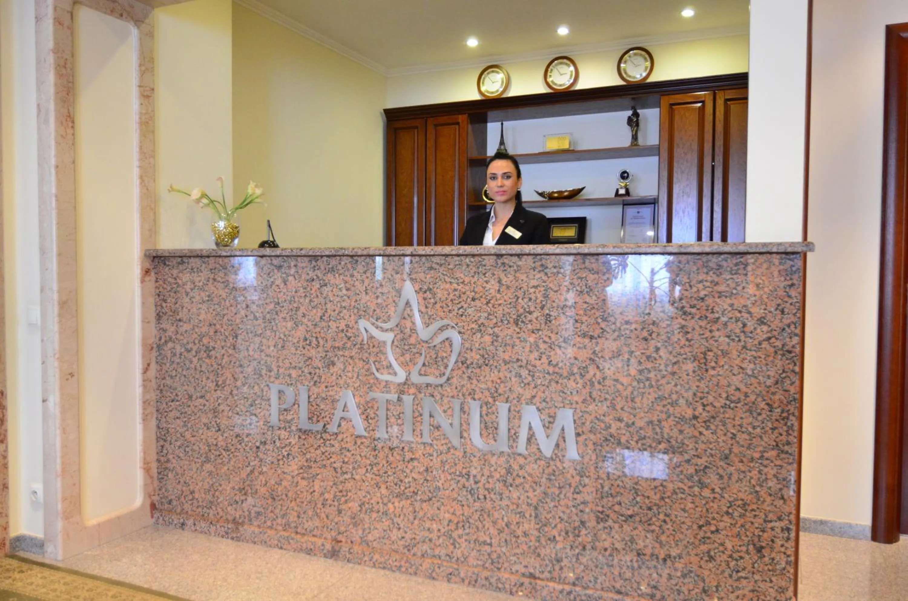 Lobby or reception in Platinum Hotel
