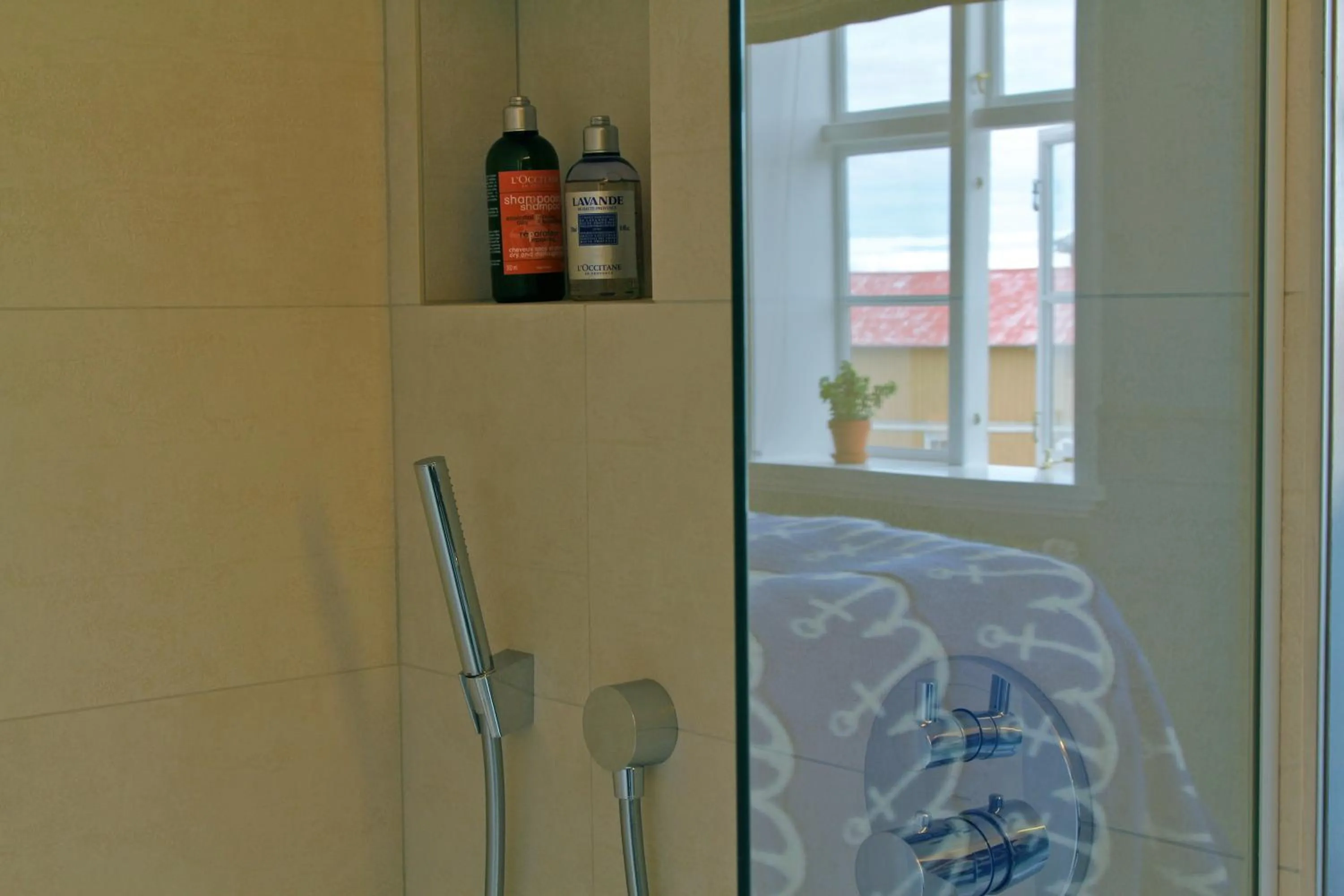 Bathroom in Hótel Egilsen