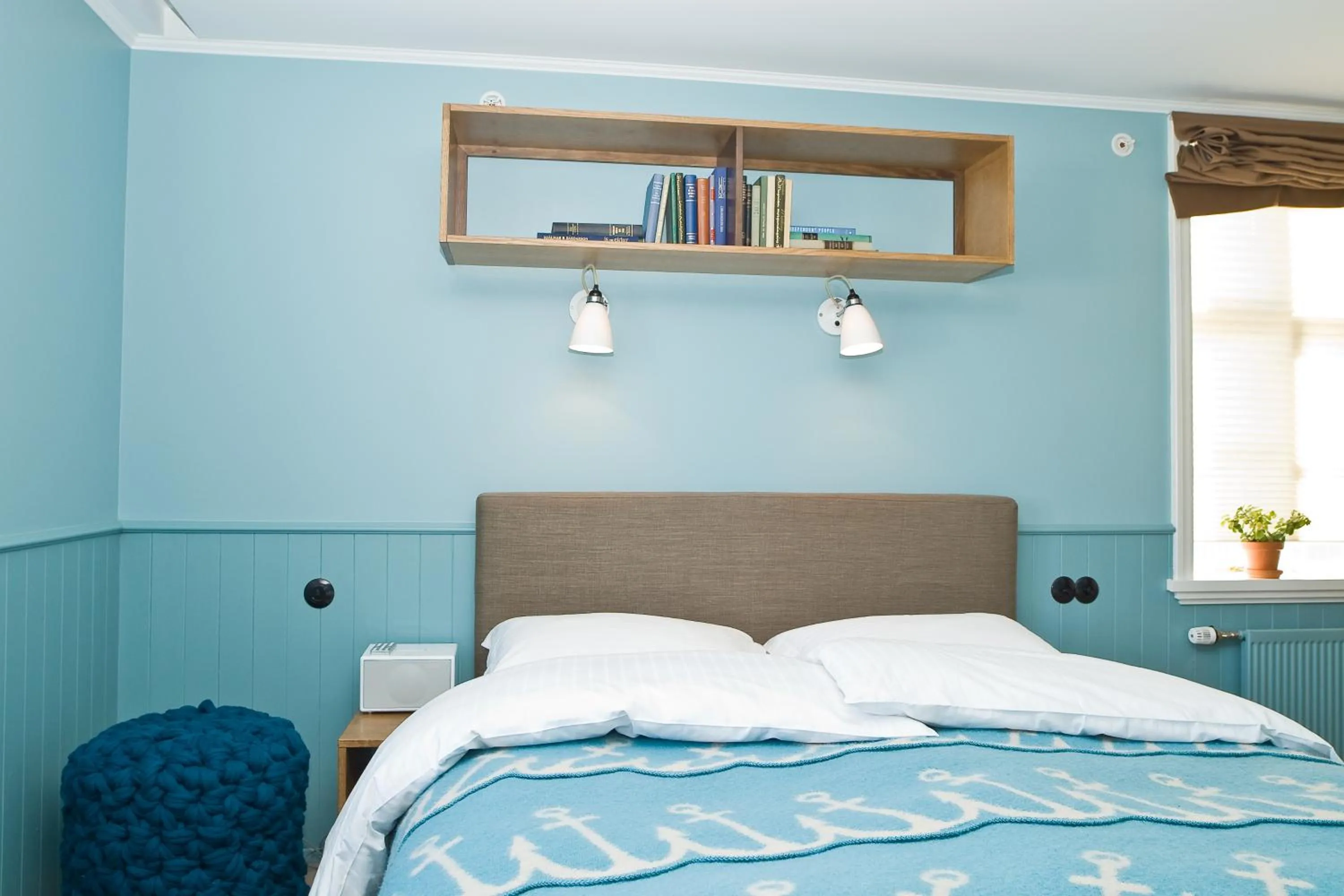 Bed in Hótel Egilsen