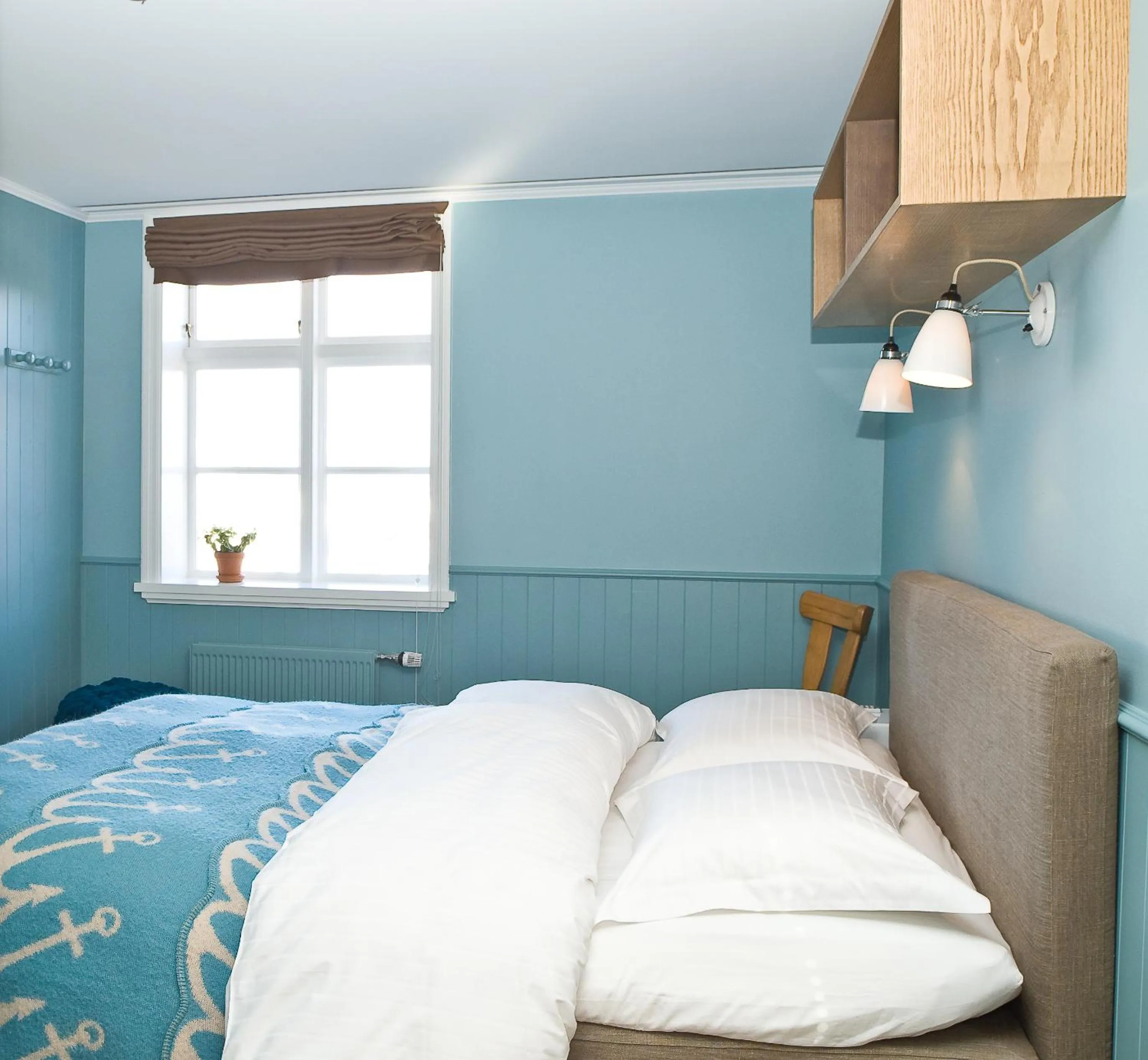 Bed in Hótel Egilsen