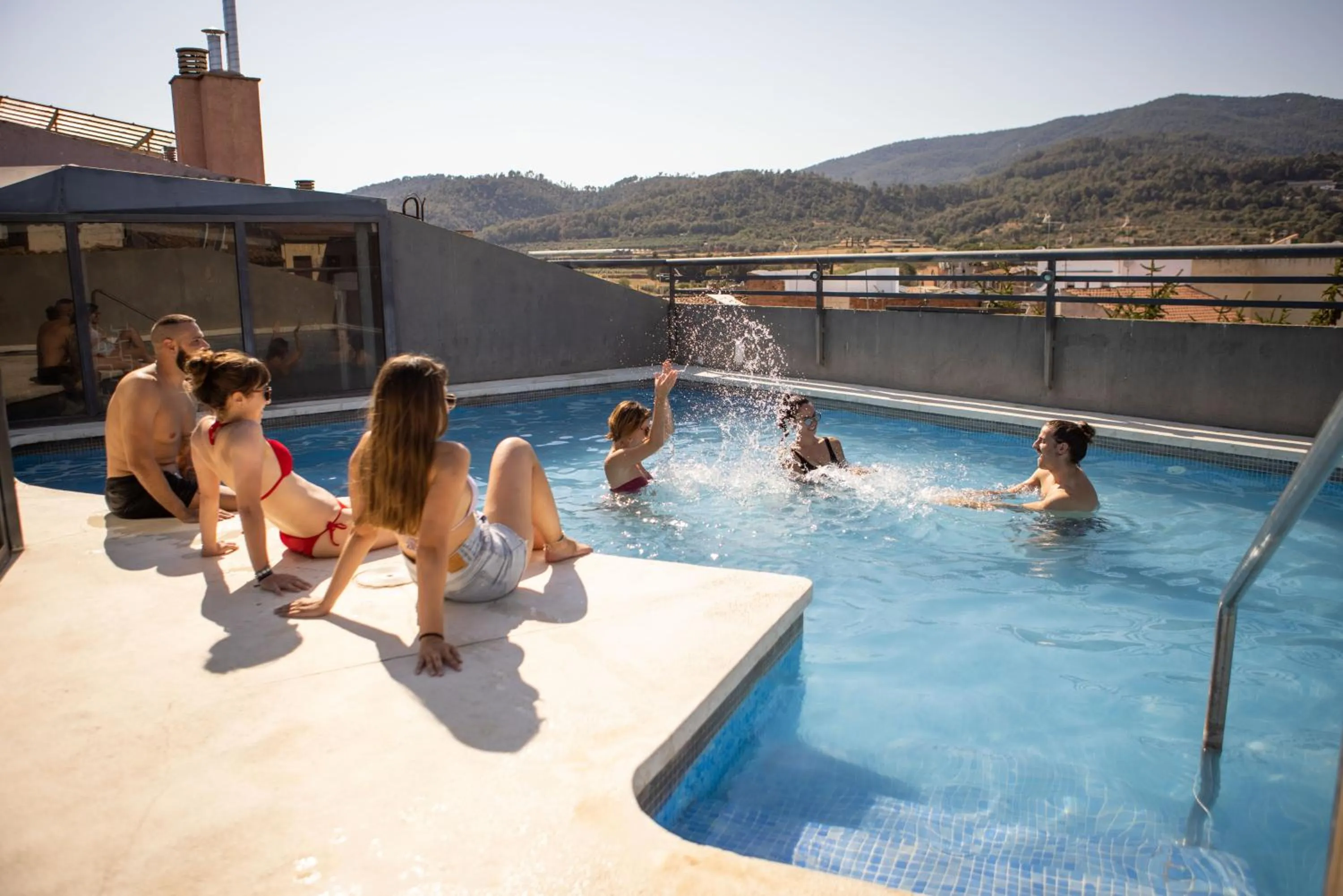 Swimming pool in RVHotels Spa Vila de Caldes - Adults only