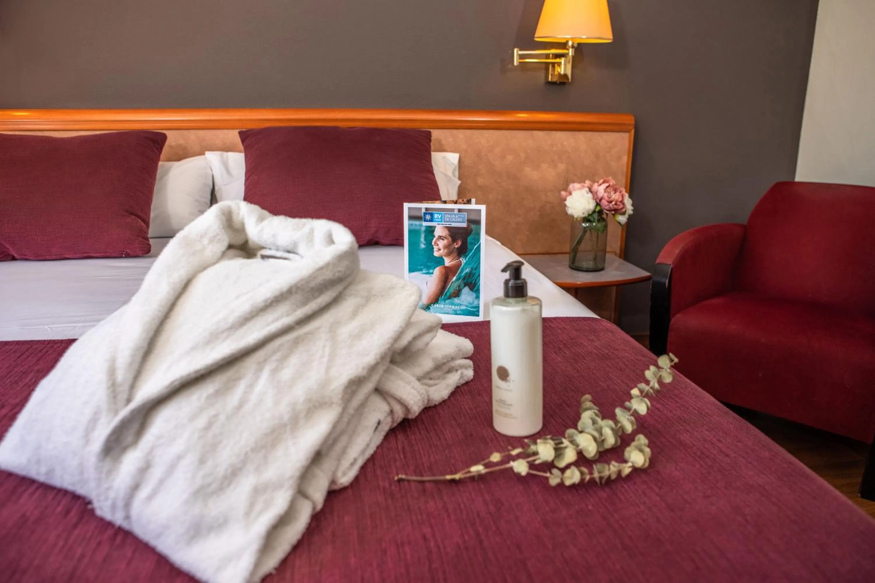 Bed in RVHotels Spa Vila de Caldes - Adults only