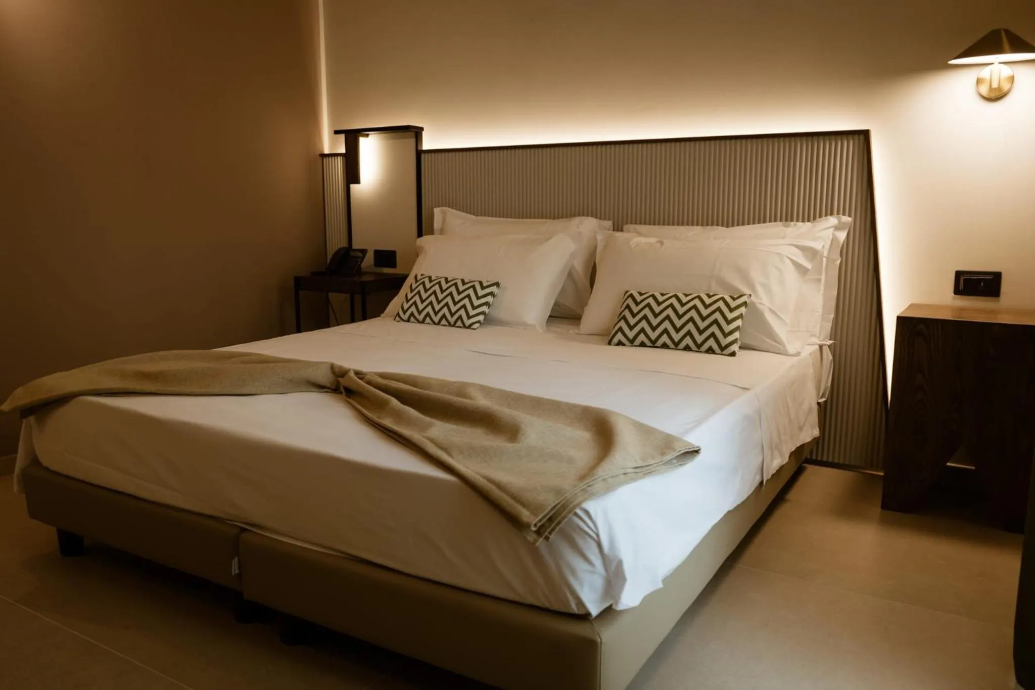 Bed in ananea Tropea Yachting Resort