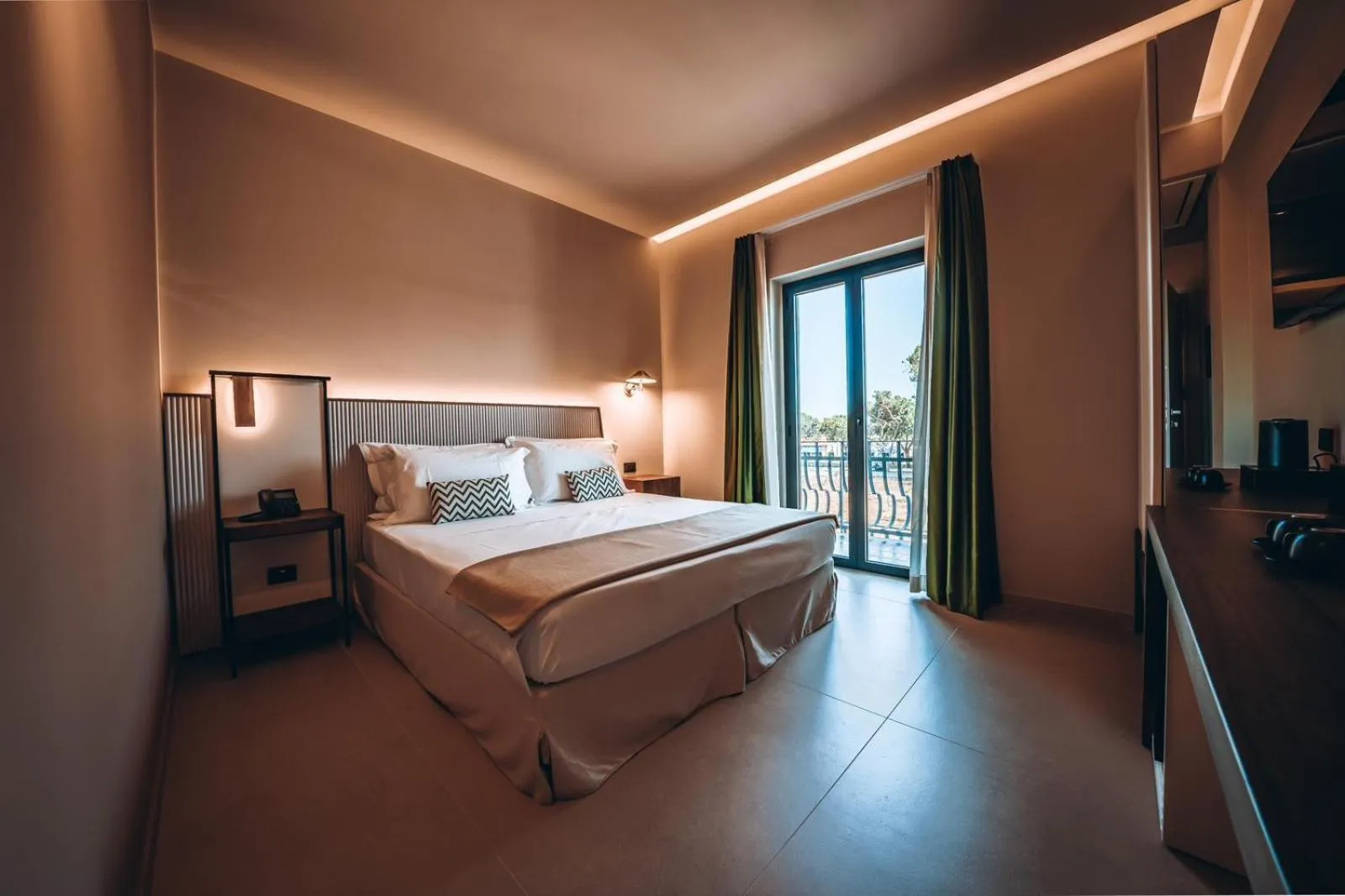 Bed in ananea Tropea Yachting Resort