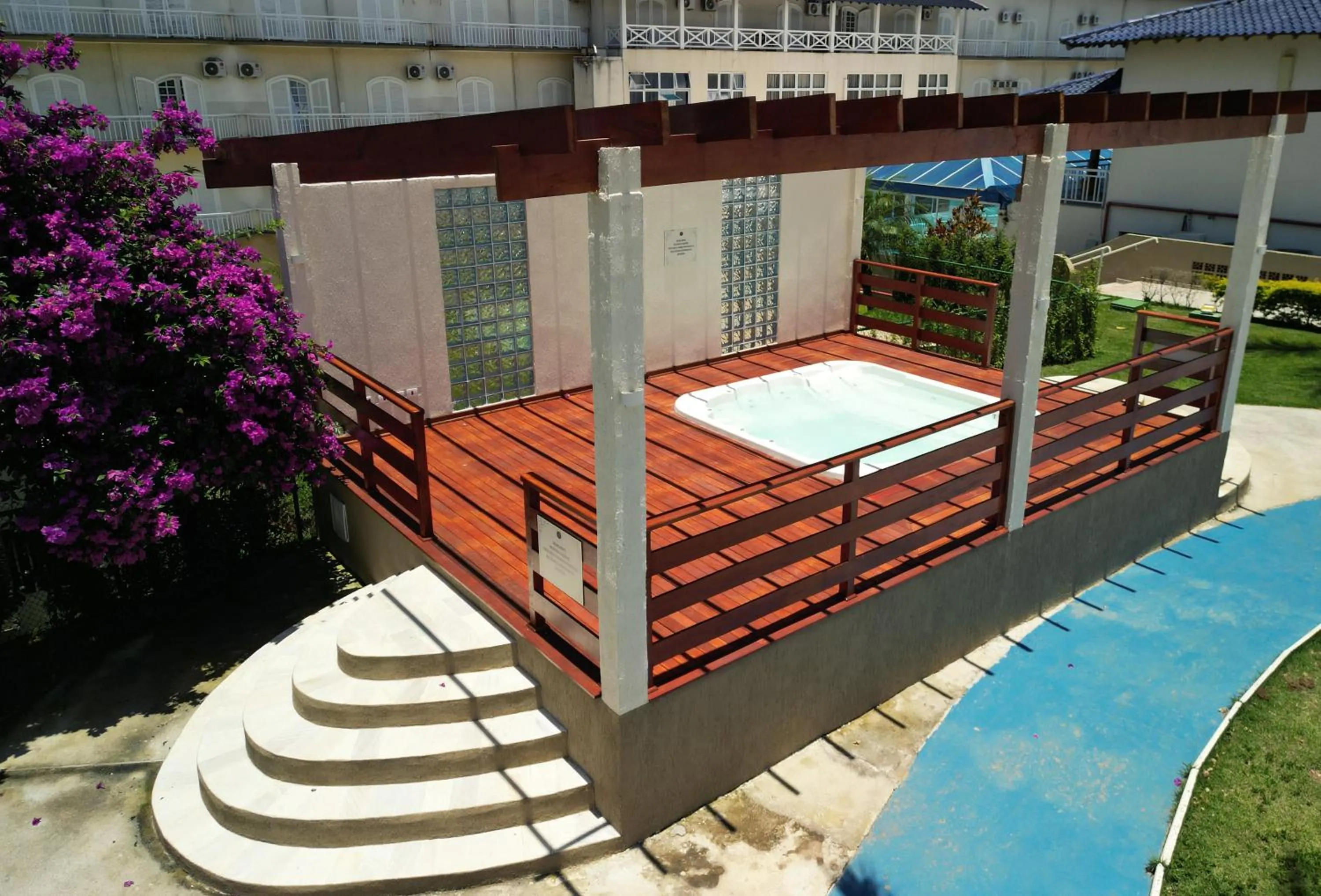 Hot Tub in Colonial Plaza Hotel Pindamonhangaba