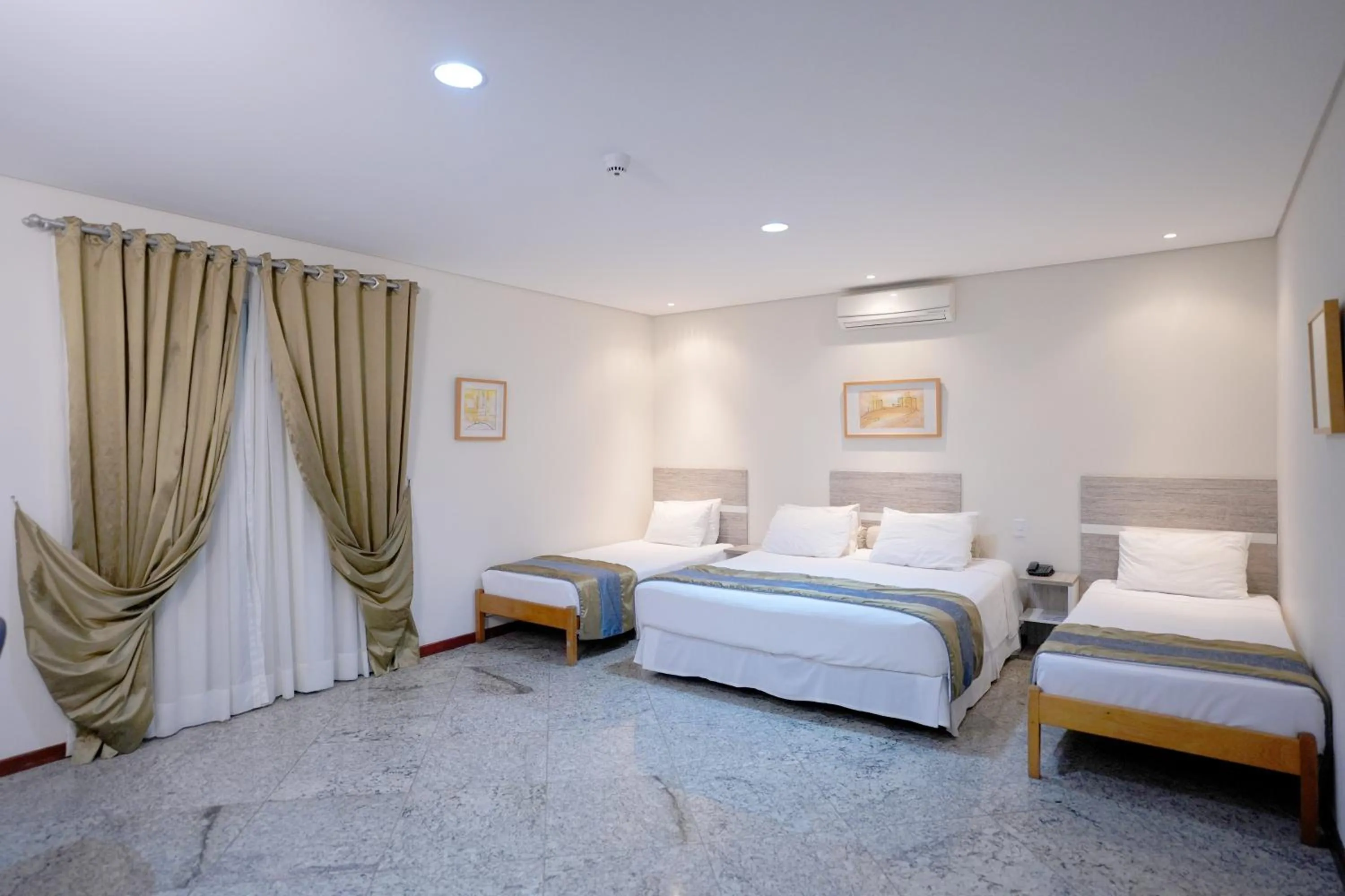 Bedroom, Bed in Colonial Plaza Hotel Pindamonhangaba