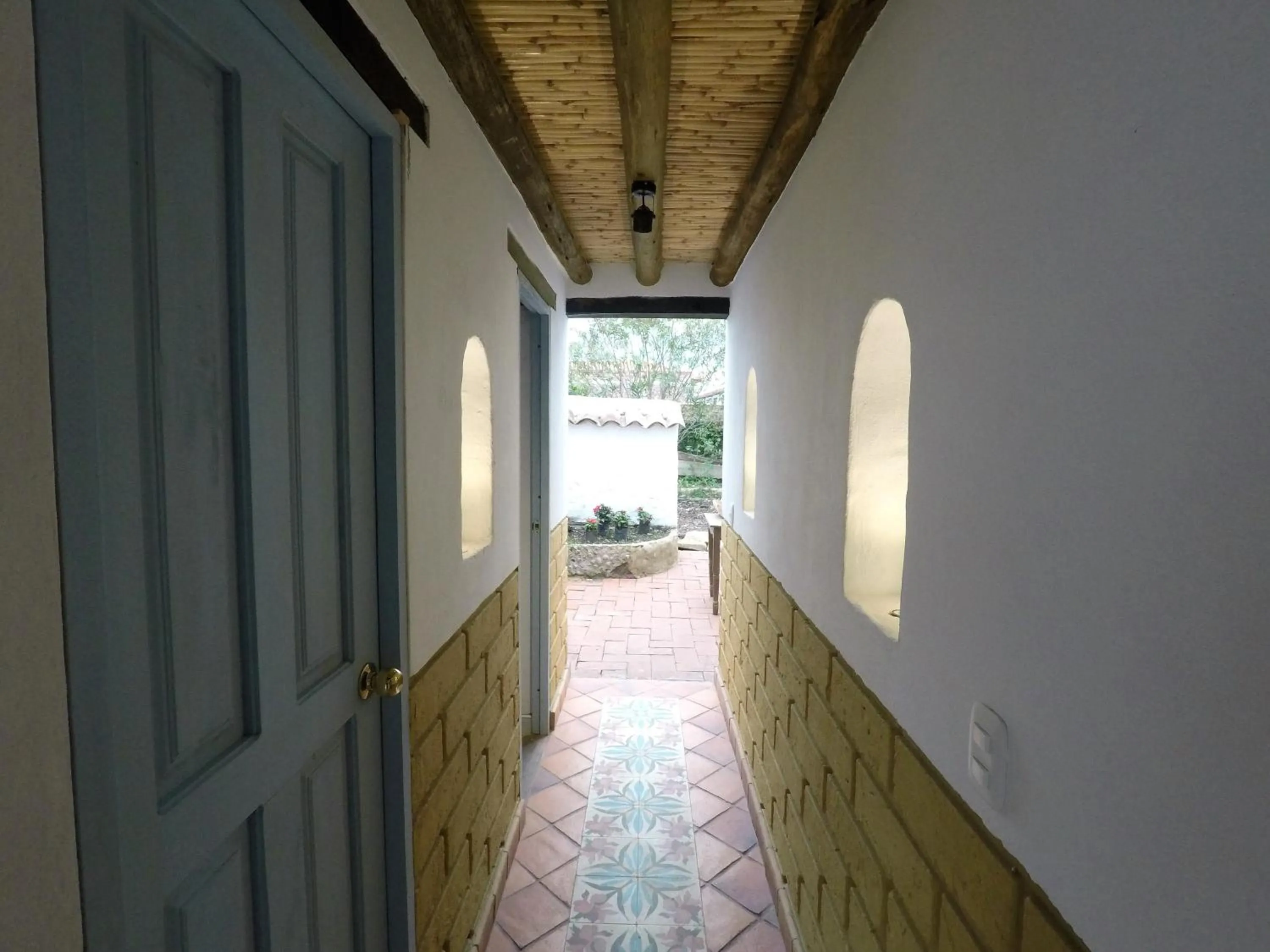 Decorative detail in Hotel Casa Boutique Villa de Leyva