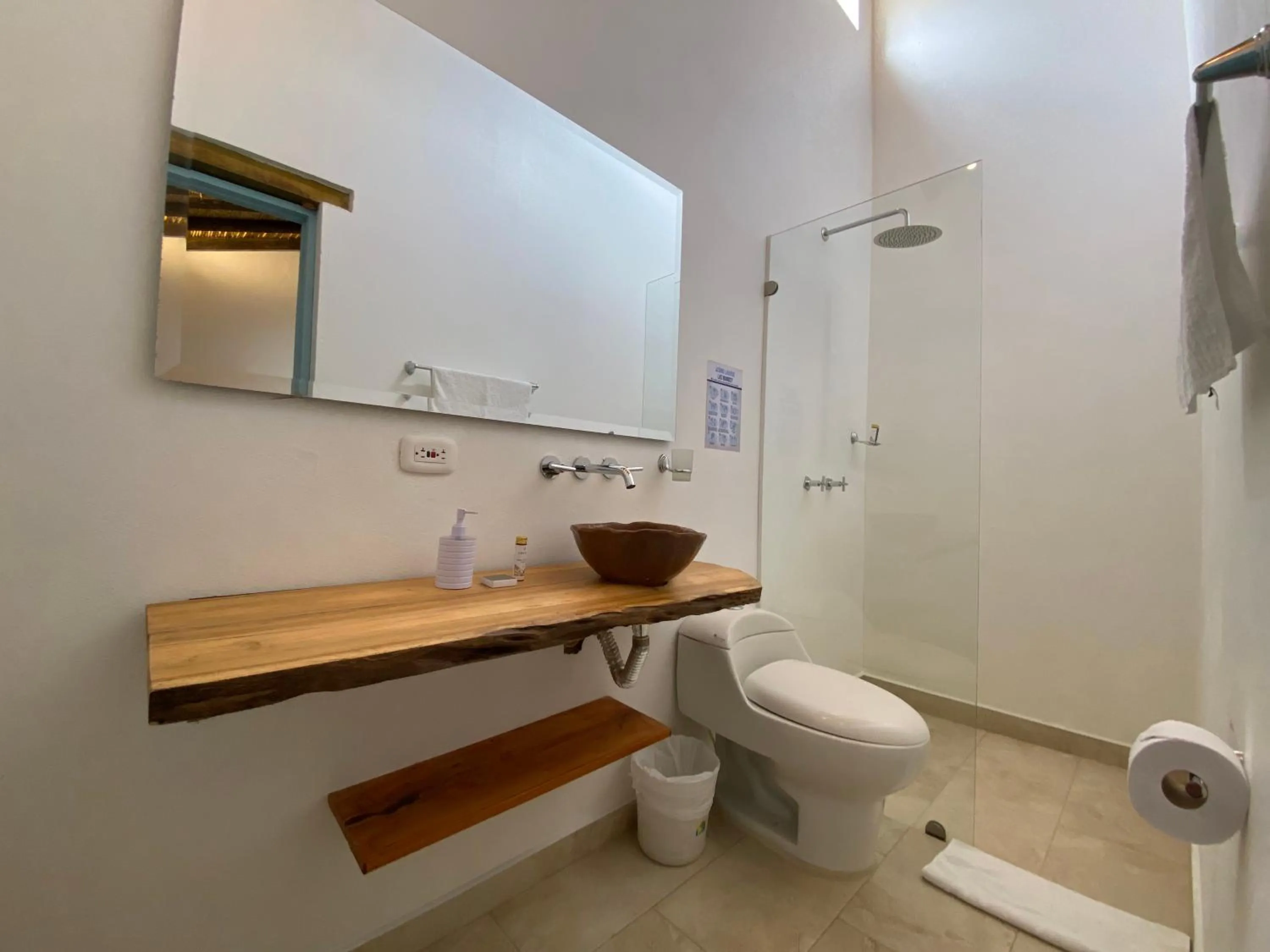 Toilet in Hotel Casa Boutique Villa de Leyva