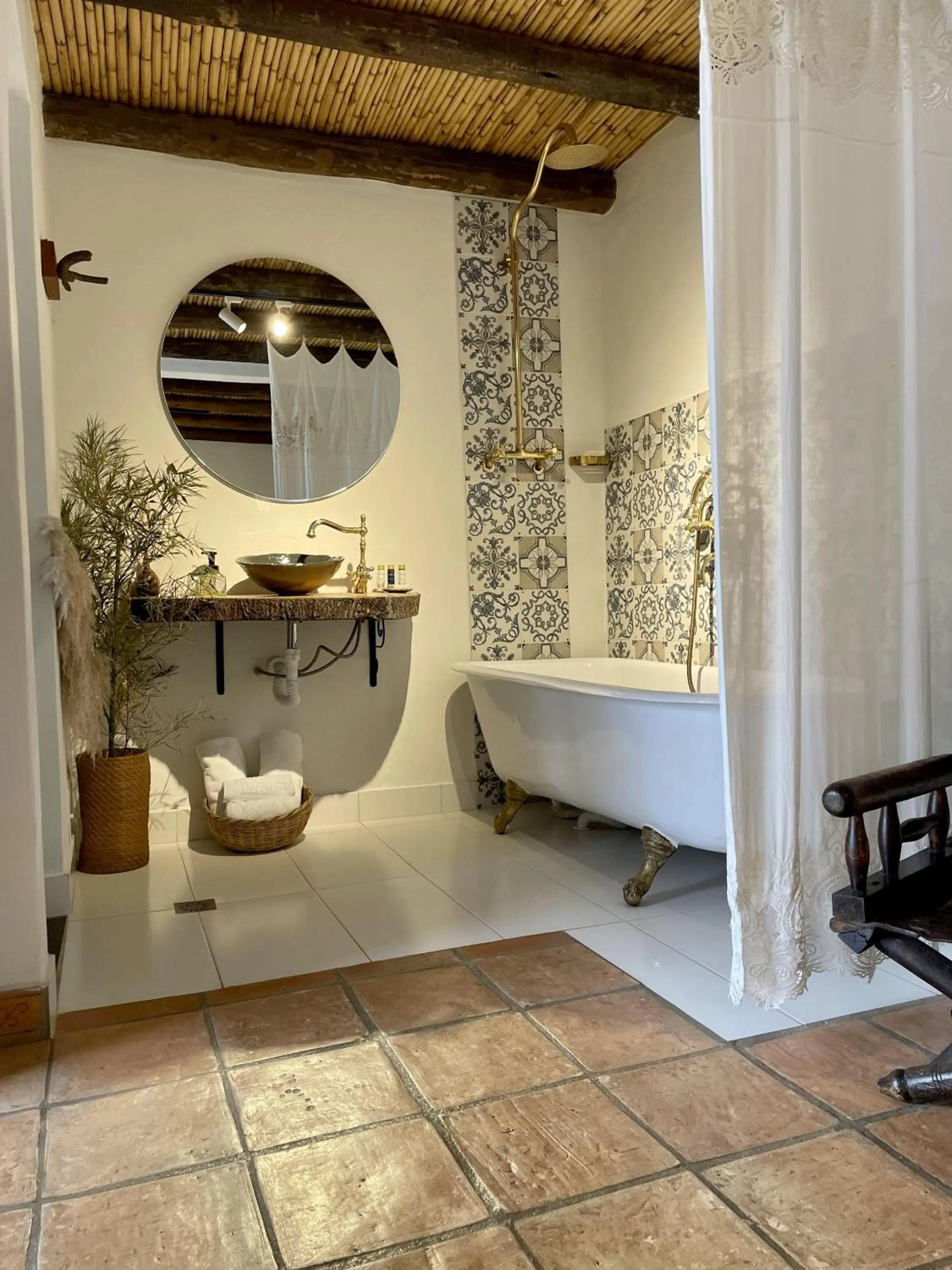 Bathroom in Hotel Casa Boutique Villa de Leyva