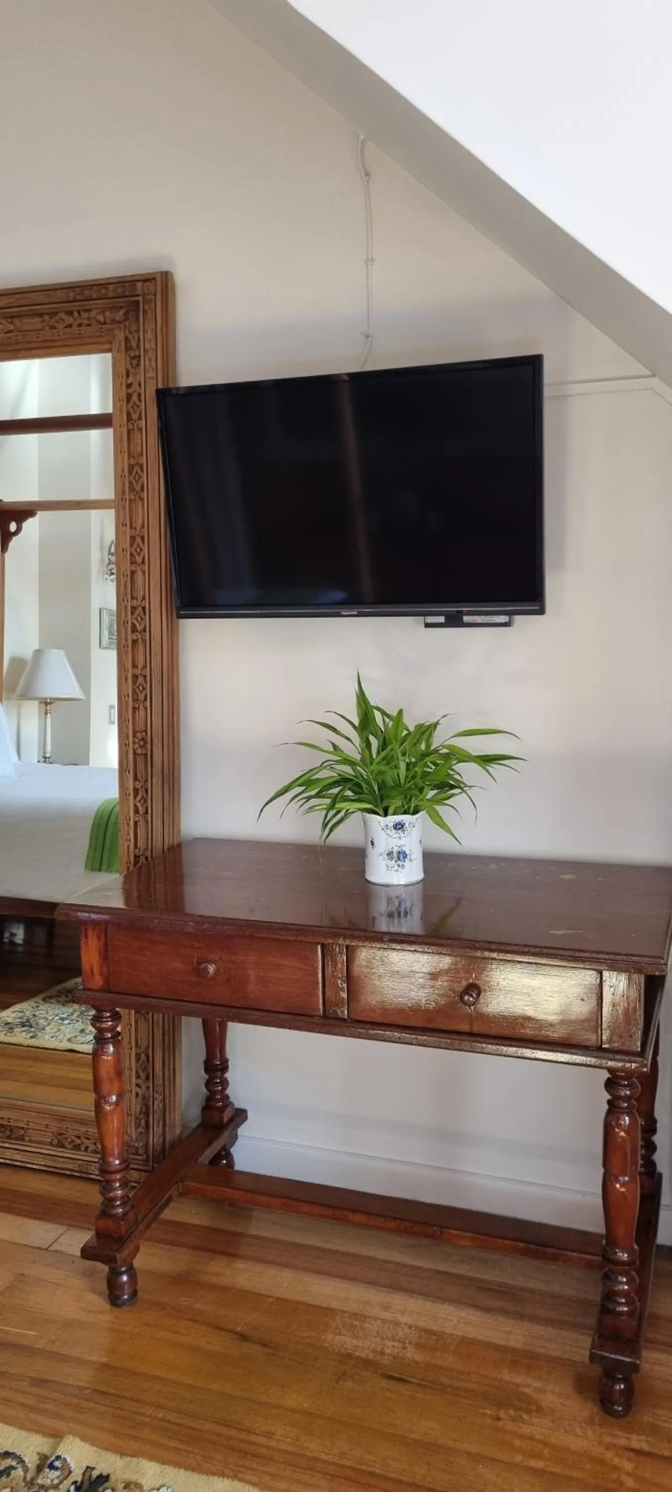 TV and multimedia in Guest Haven Chalet Baguio Bed and Breakfast