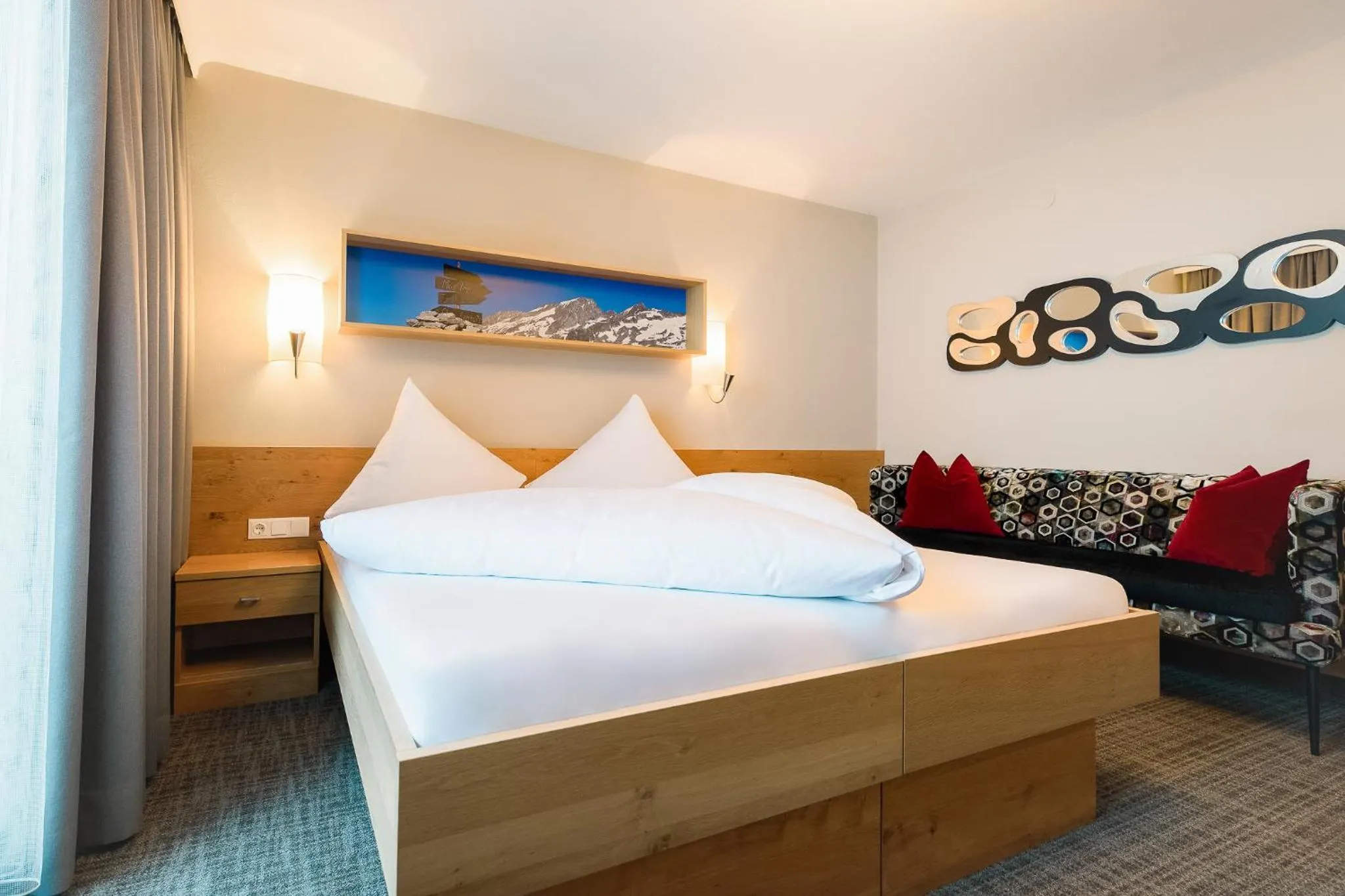Photo of the whole room, Bed in Gästehaus Hornegger