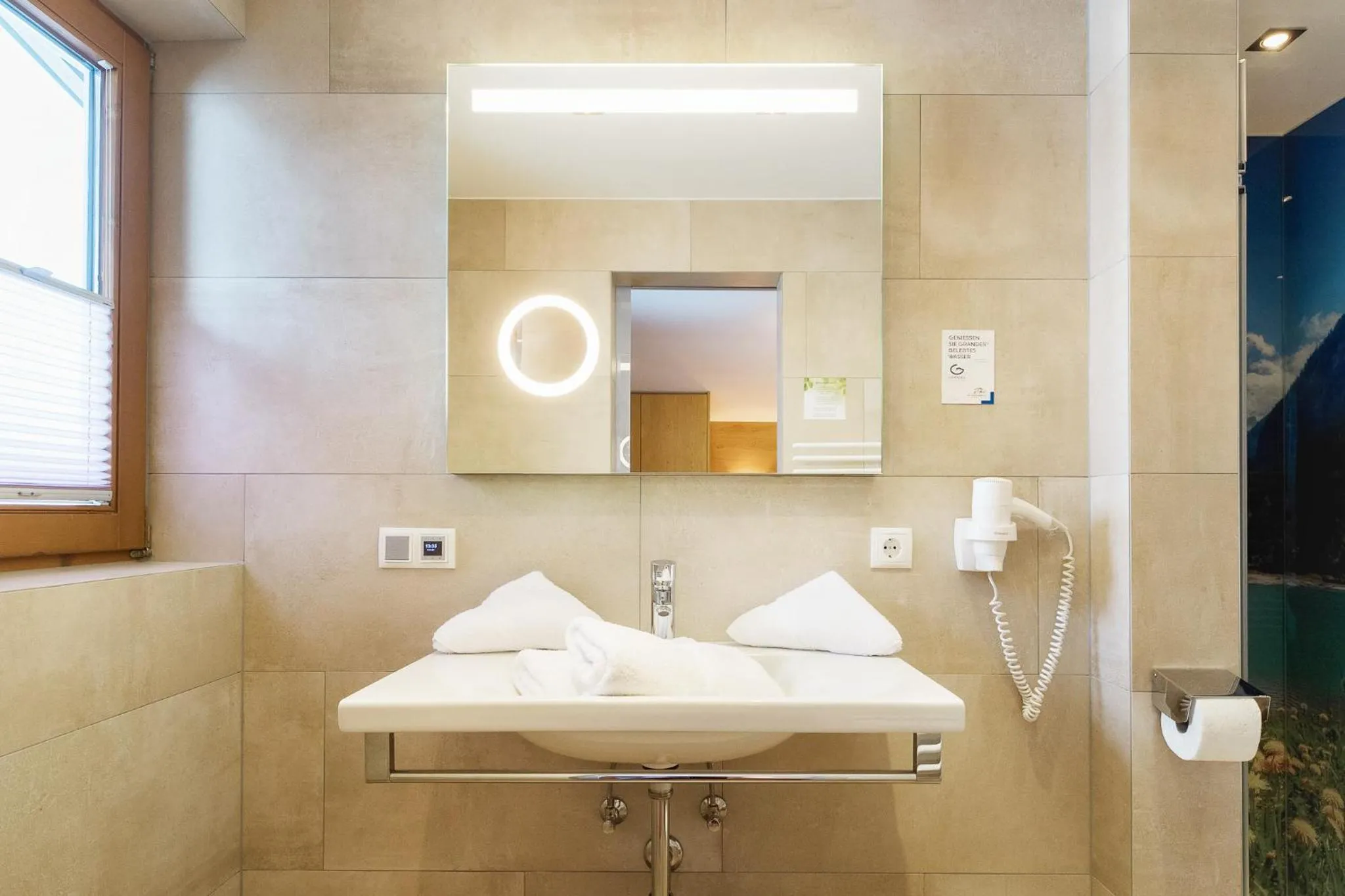 Bathroom in Gästehaus Hornegger