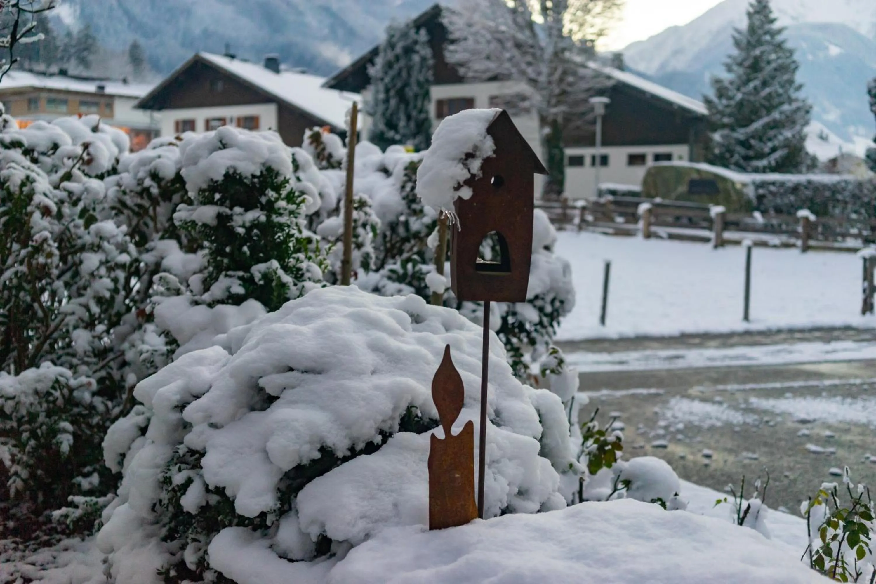 Winter in Gästehaus Hornegger
