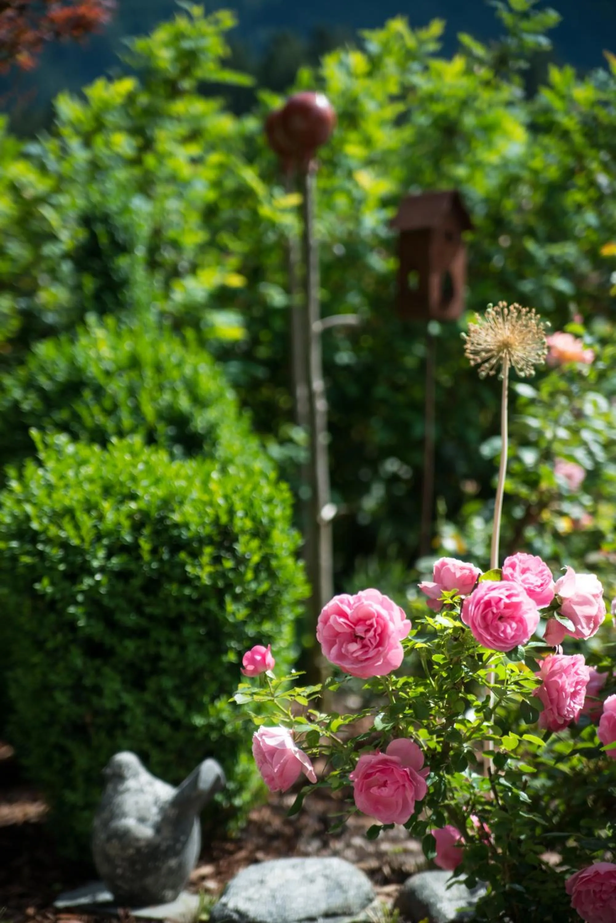 Garden in Gästehaus Hornegger