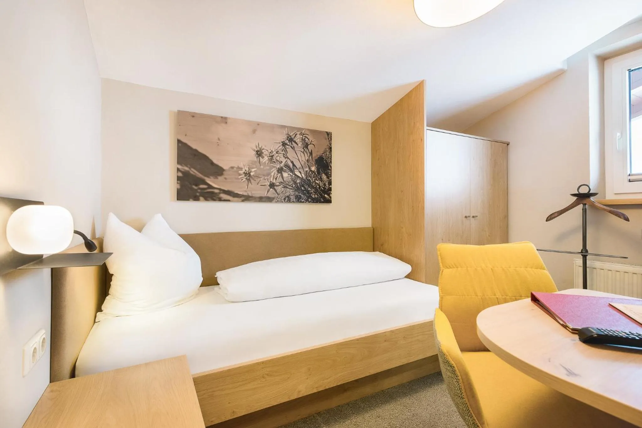 Bed in Gästehaus Hornegger
