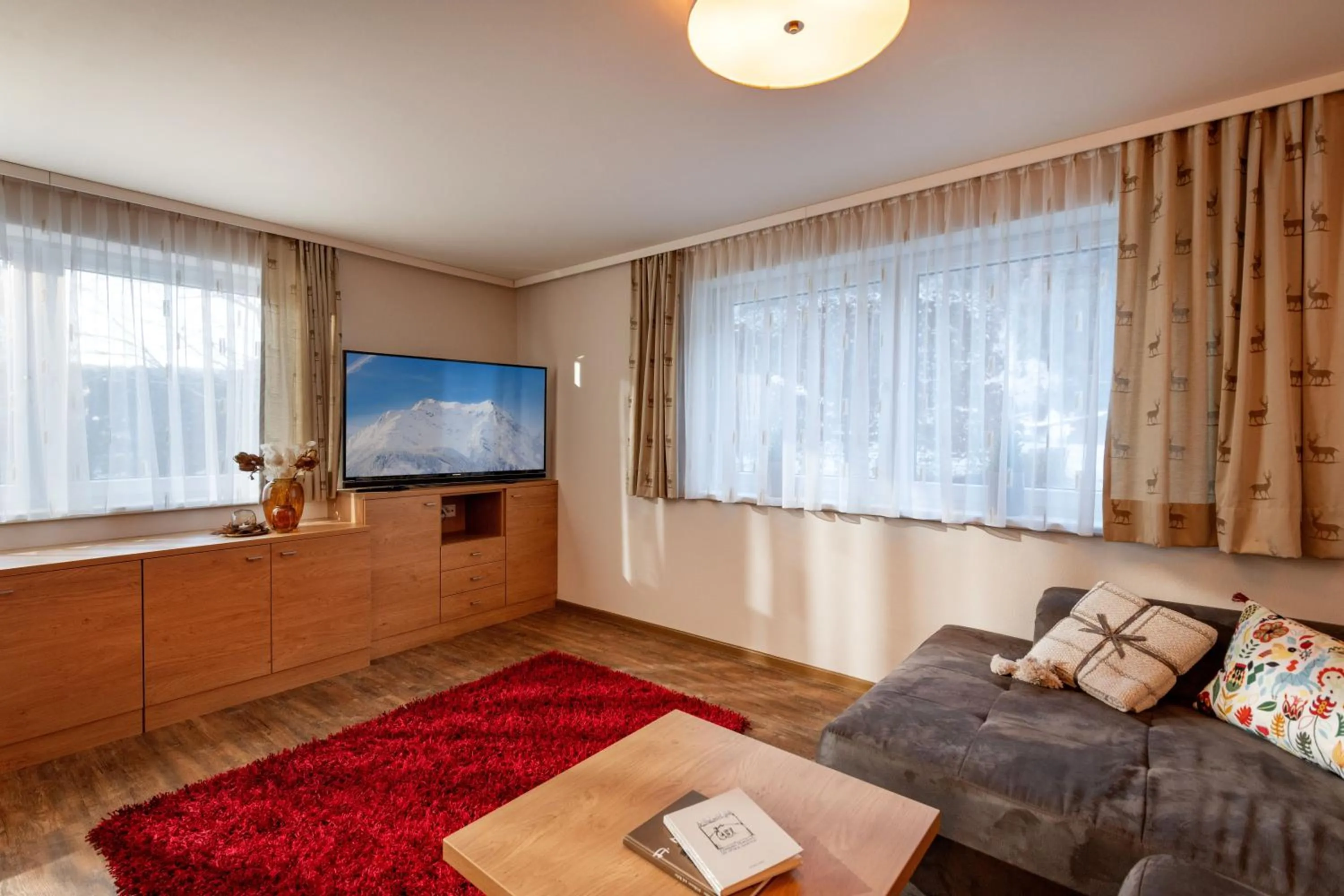 Living room in Gästehaus Hornegger