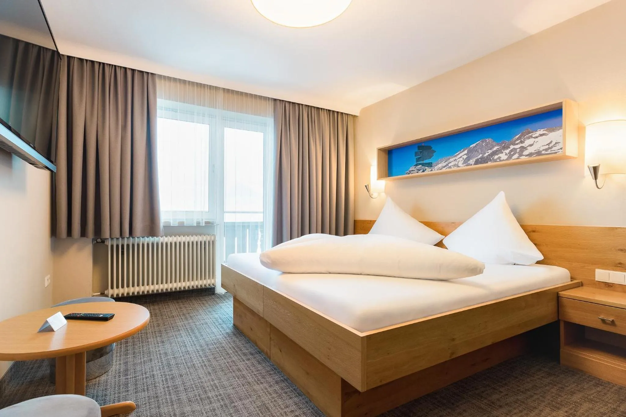 Photo of the whole room, Bed in Gästehaus Hornegger