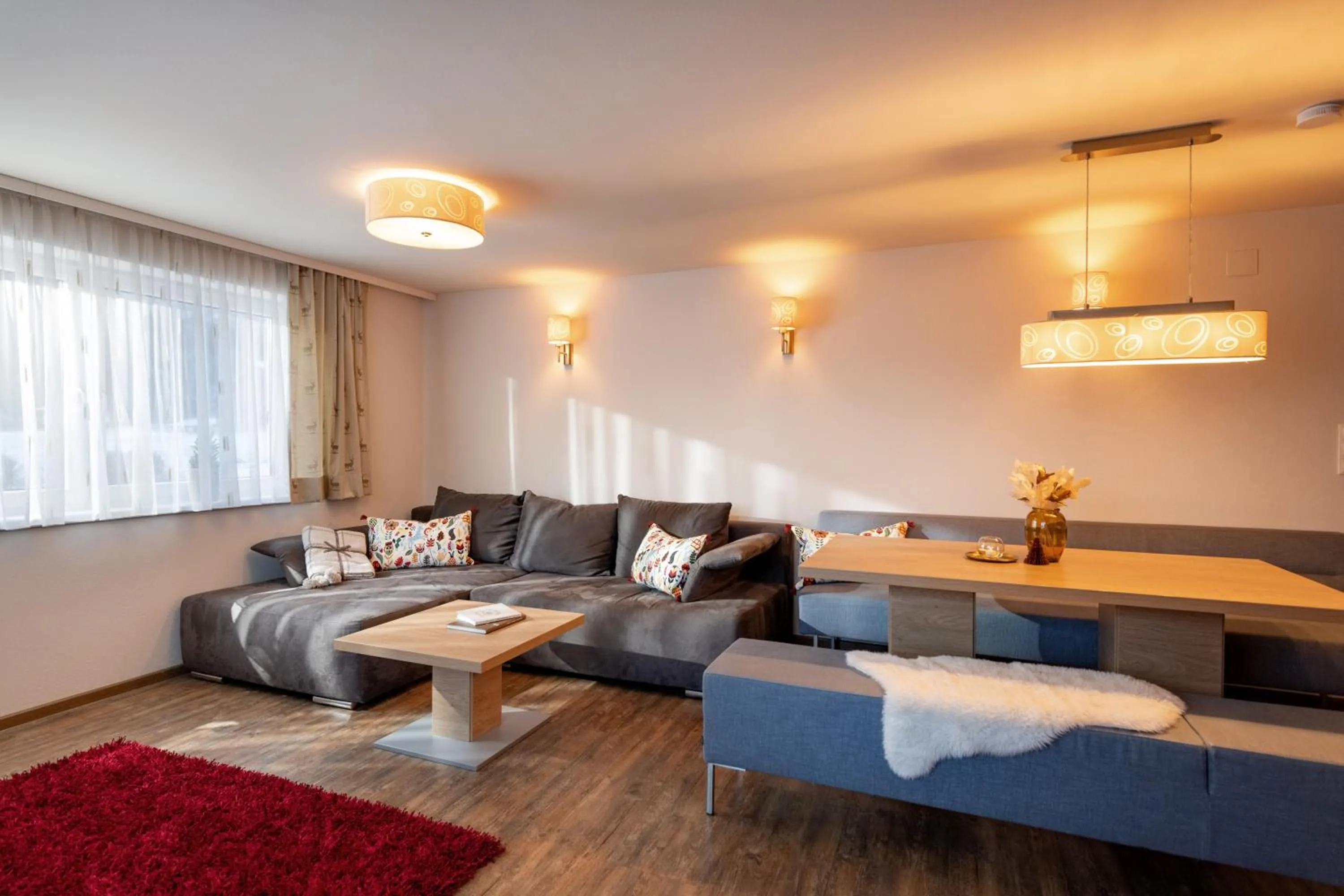 Living room in Gästehaus Hornegger