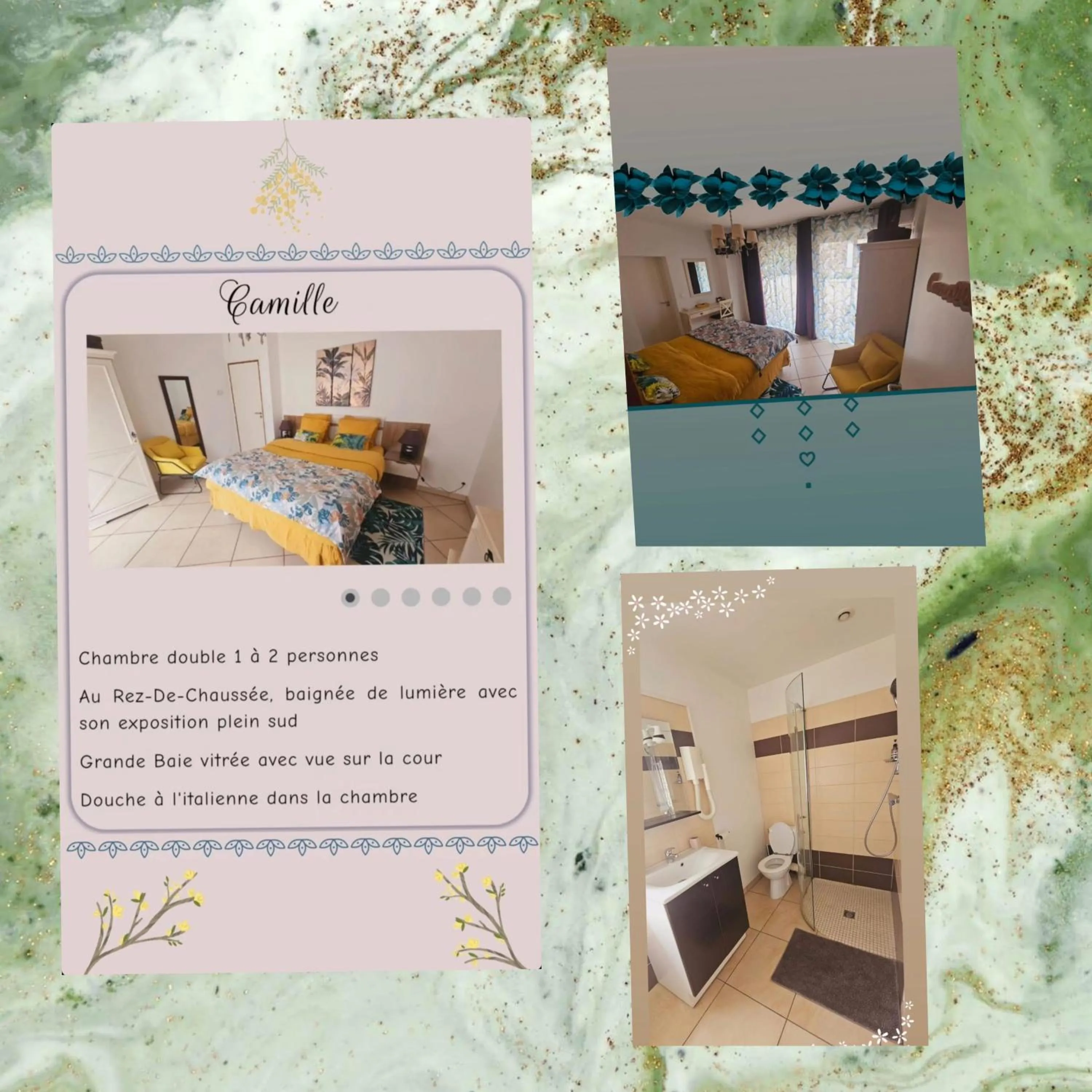 Bedroom in Chambres d'hôtes des Ducs Ô Calme de Nevers