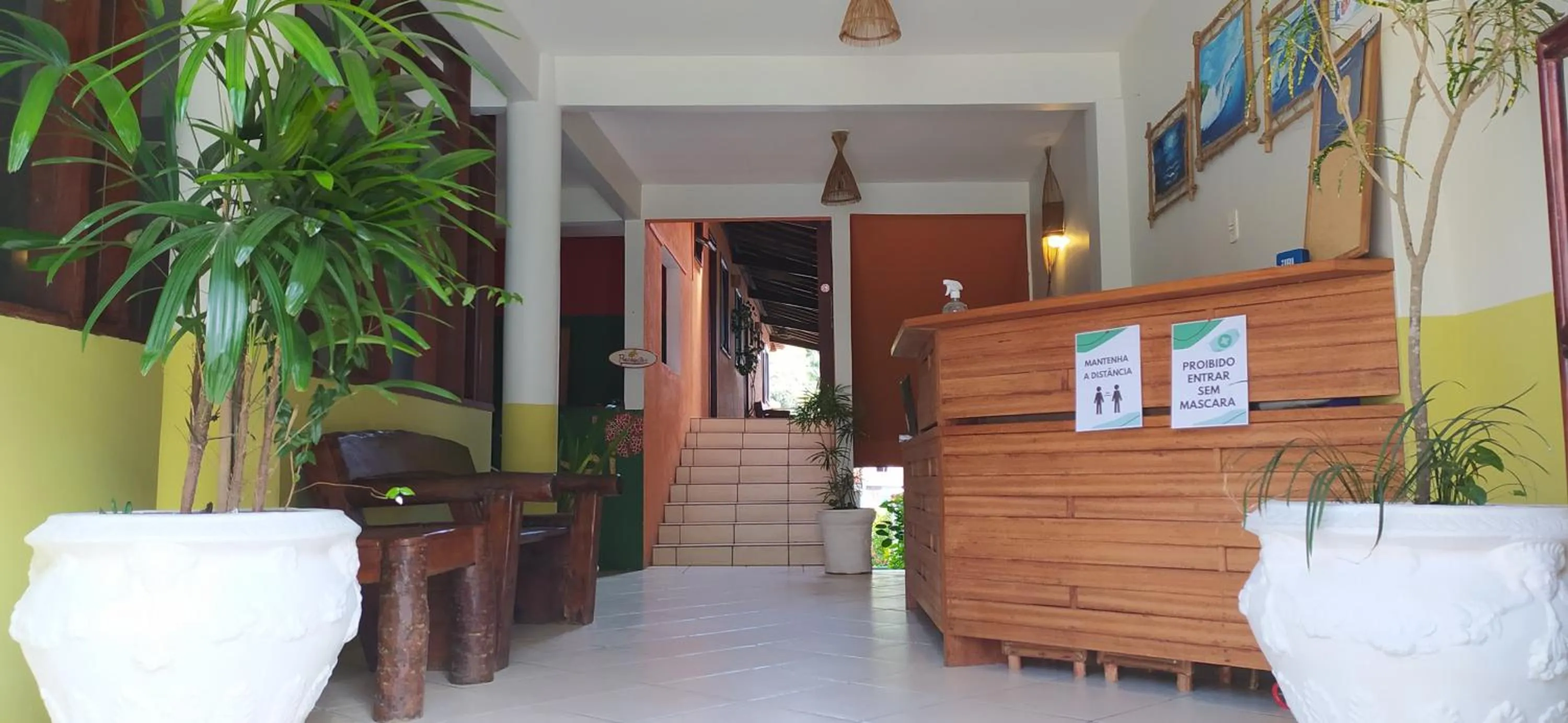 Lobby or reception in Pousada Lanai
