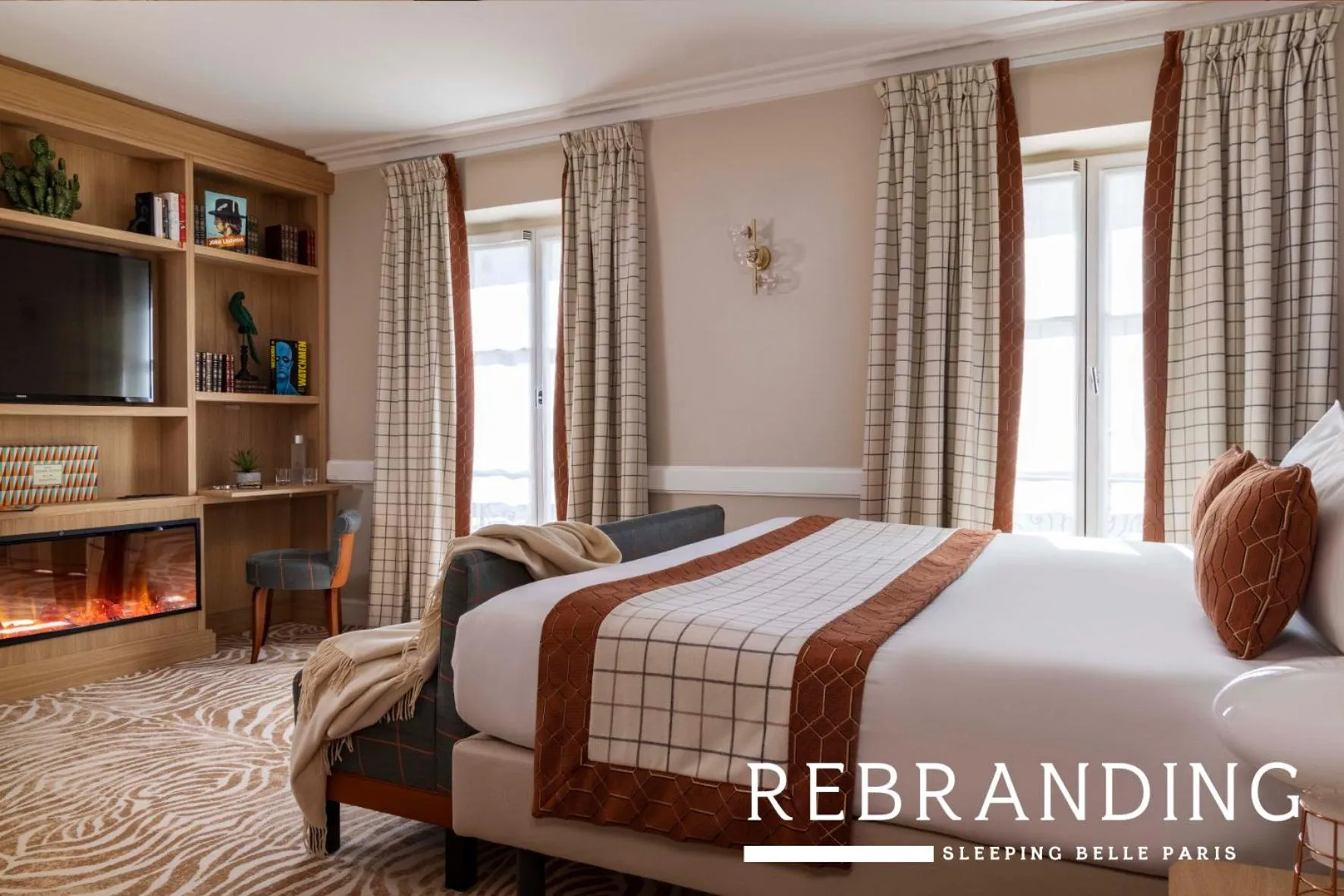 Bedroom, Bed in Hotel Sleeping Belle - Gare de Lyon Bastille