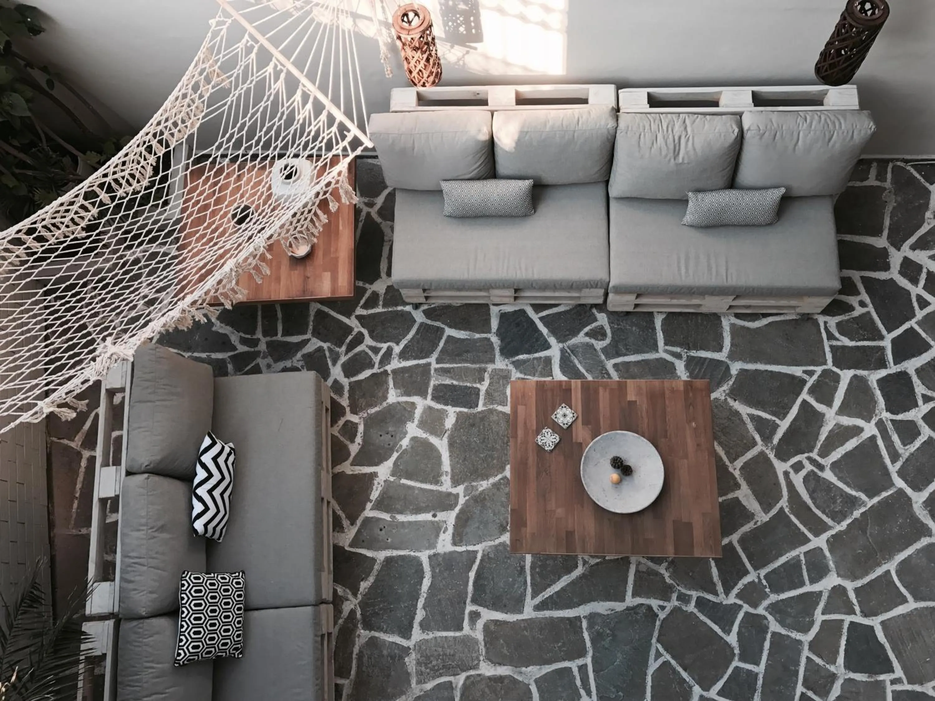 Patio in Calypso Beach Hotel