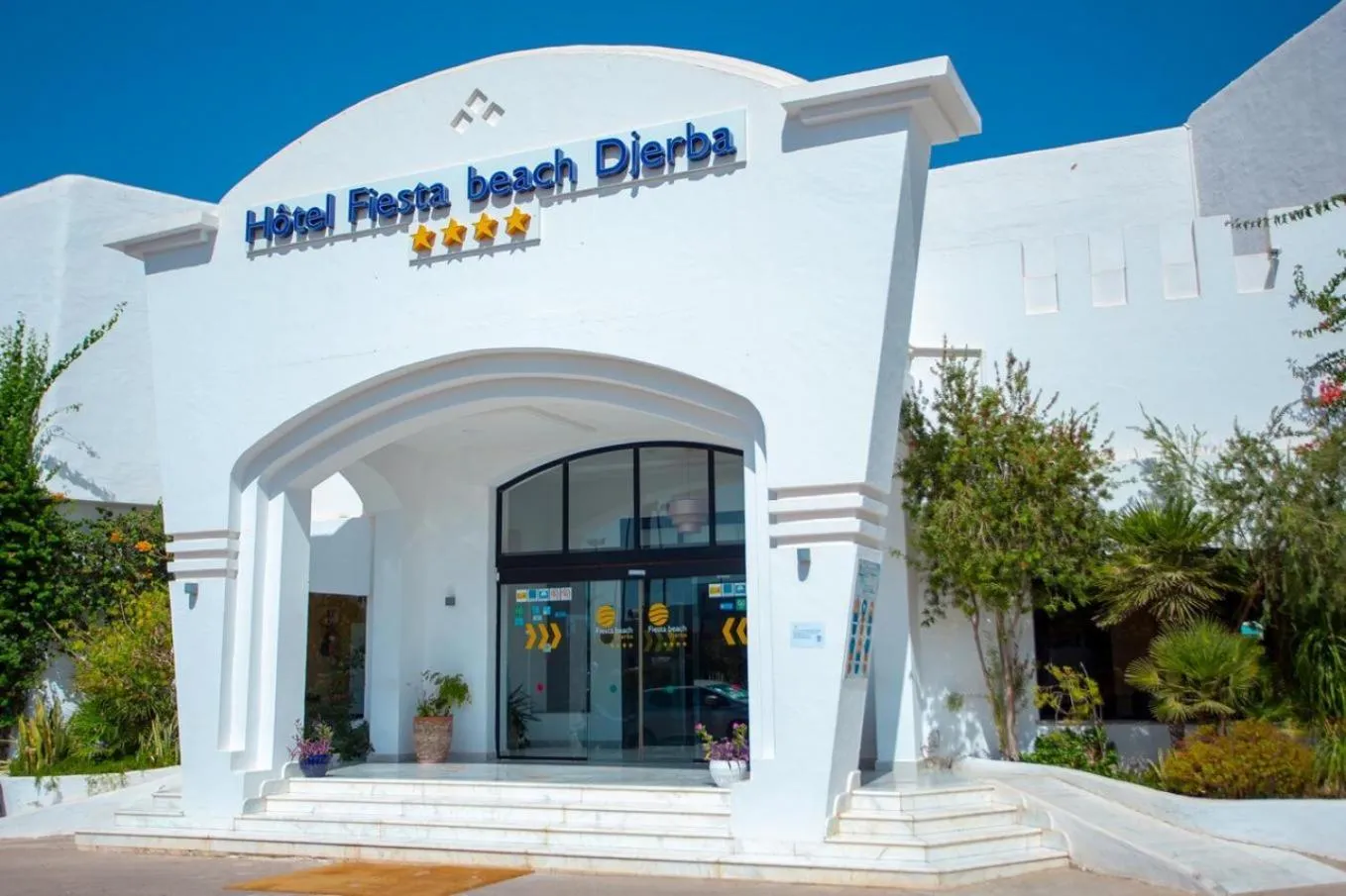 Facade/entrance in Fiesta Beach Djerba