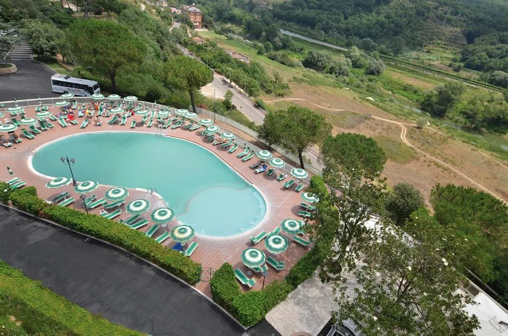 Pool view in Complesso Termale Vescine