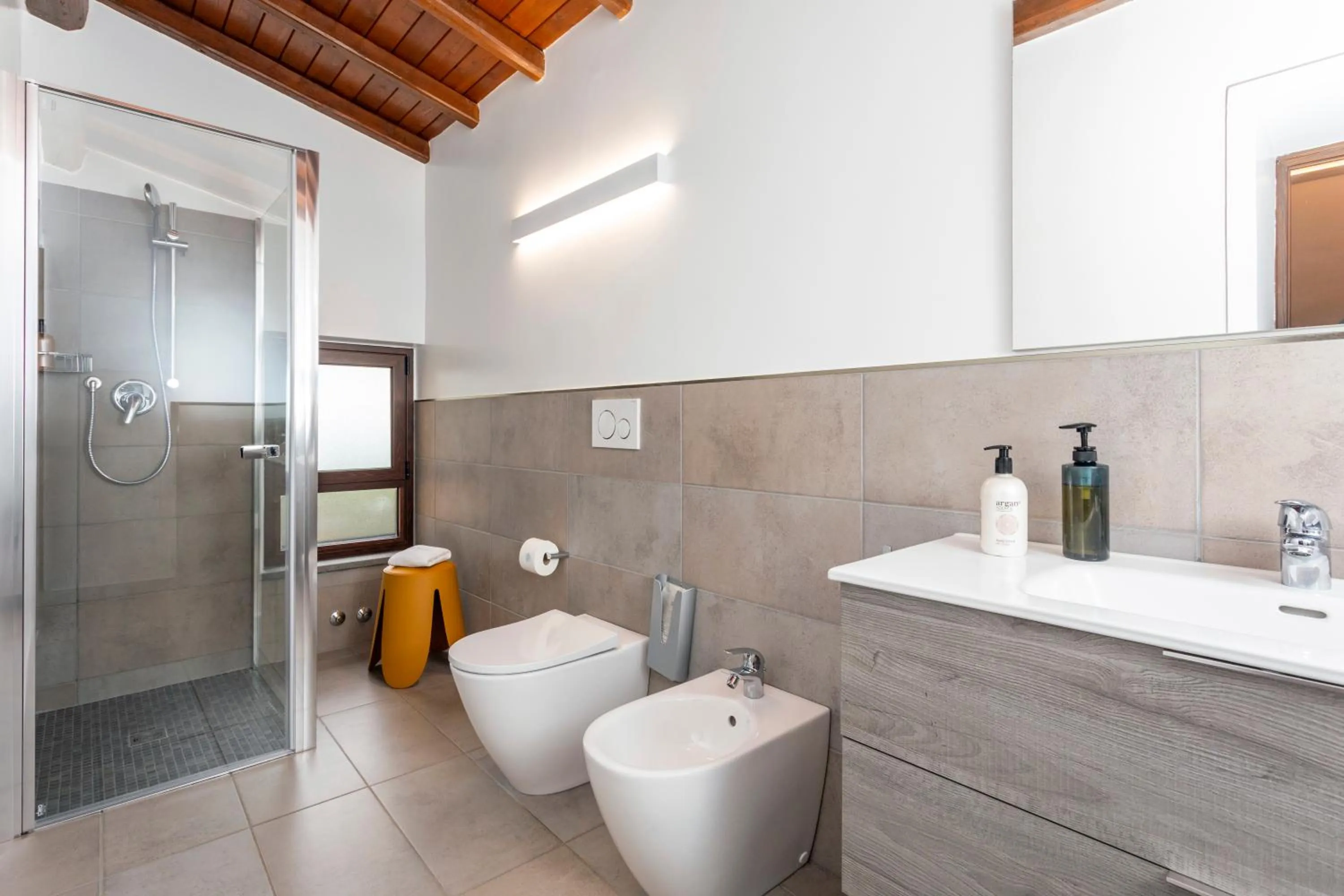 Bathroom in Feudogrande Bio Relais Hotel