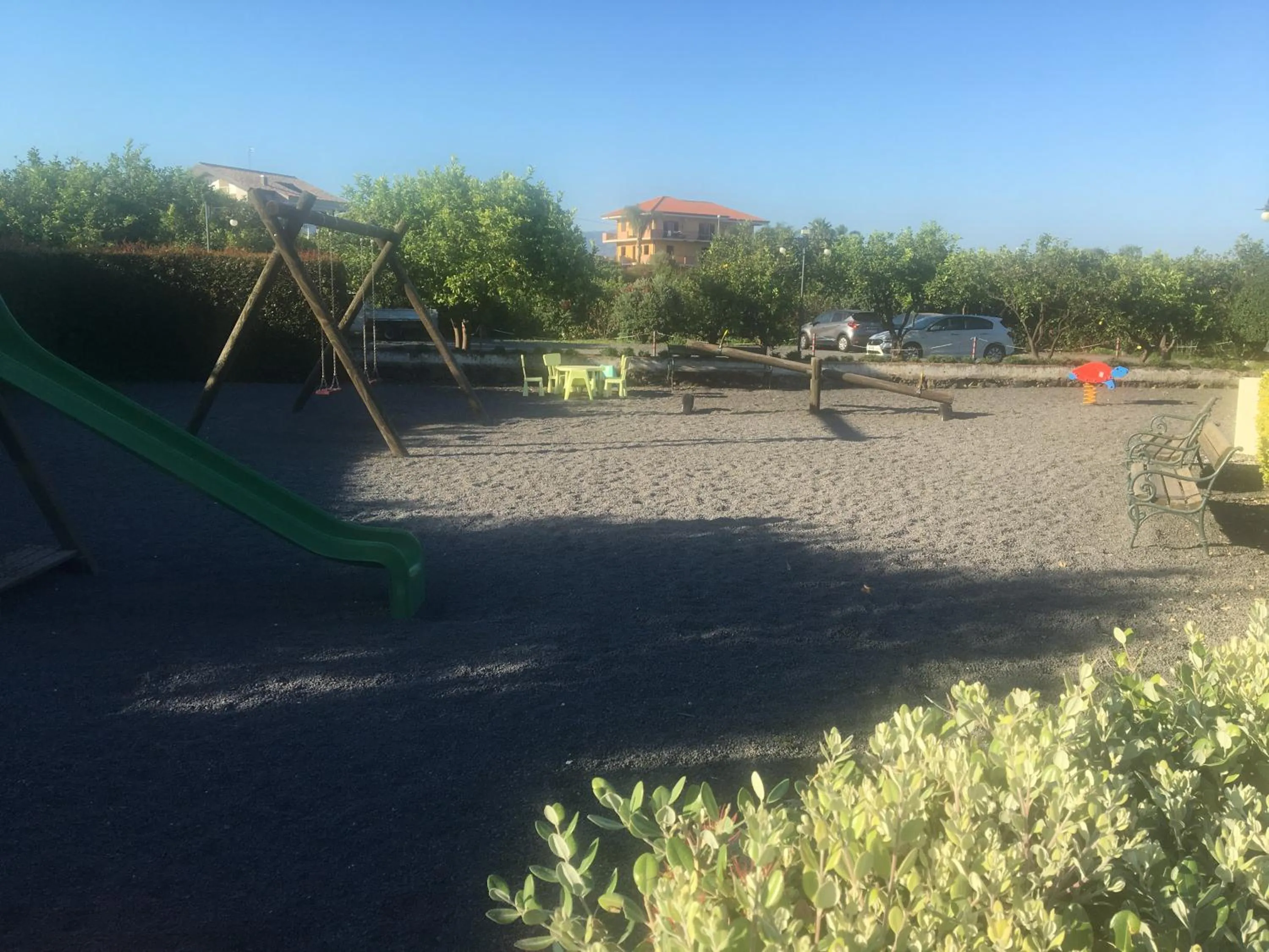 Children play ground in Feudogrande Bio Relais Hotel